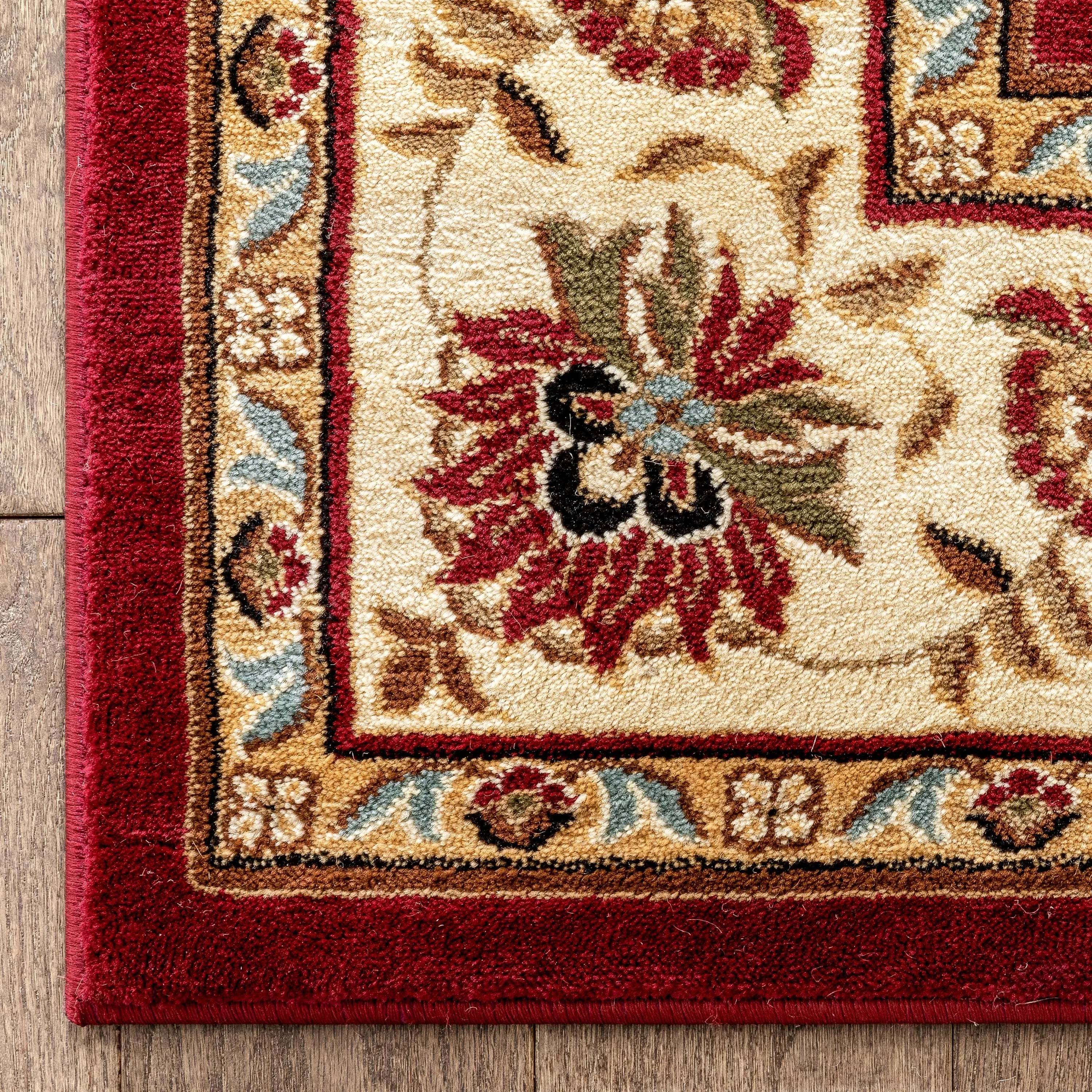 Well Woven Timeless Abbasi Oriental Persian Traditional Area Rug