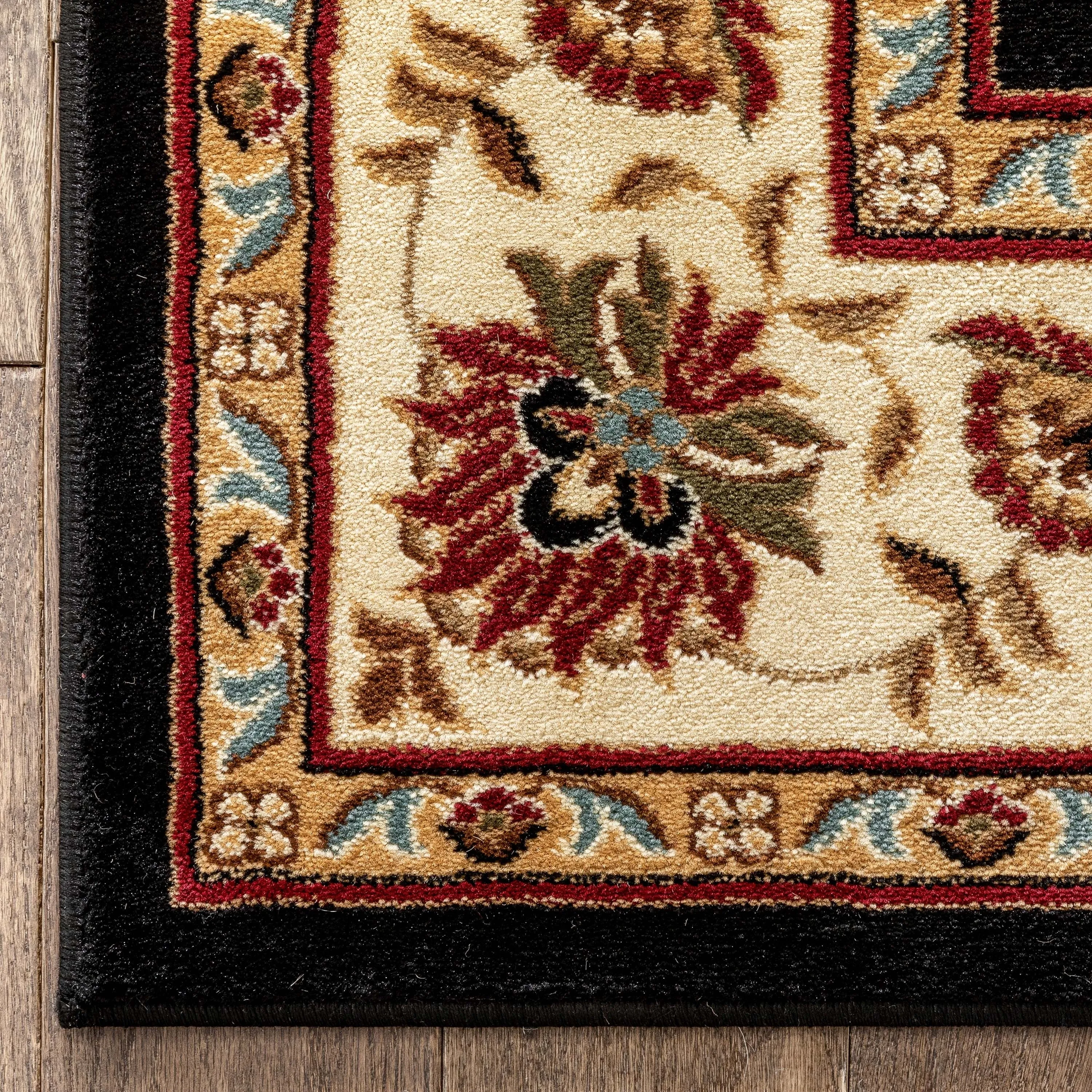Well Woven Timeless Abbasi Oriental Persian Traditional Area Rug