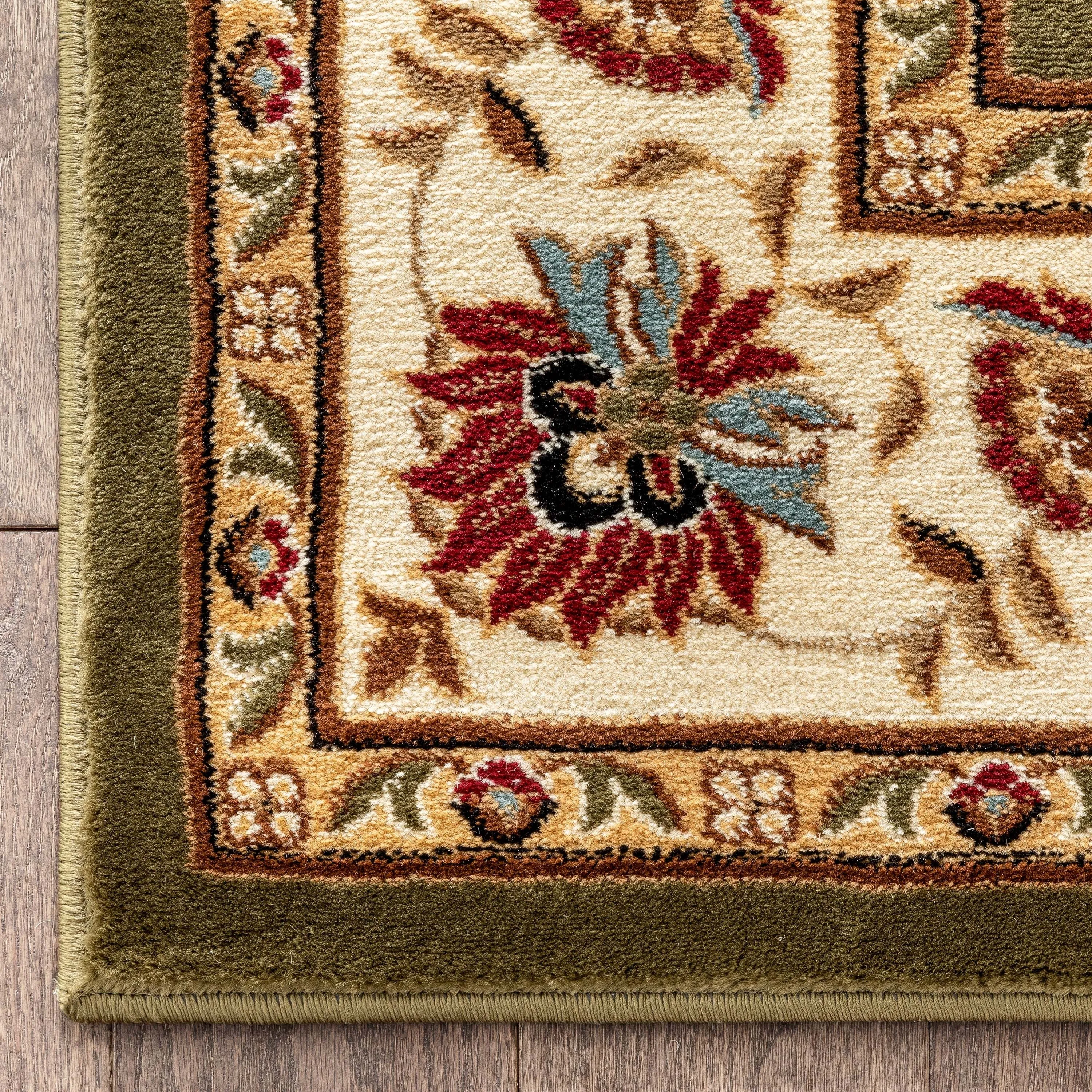Well Woven Timeless Abbasi Oriental Persian Traditional Area Rug