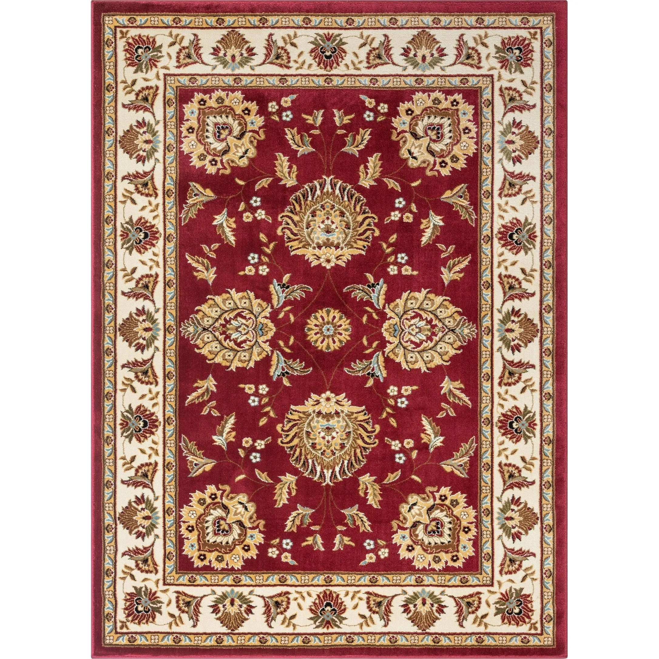 Well Woven Timeless Abbasi Oriental Persian Traditional Area Rug