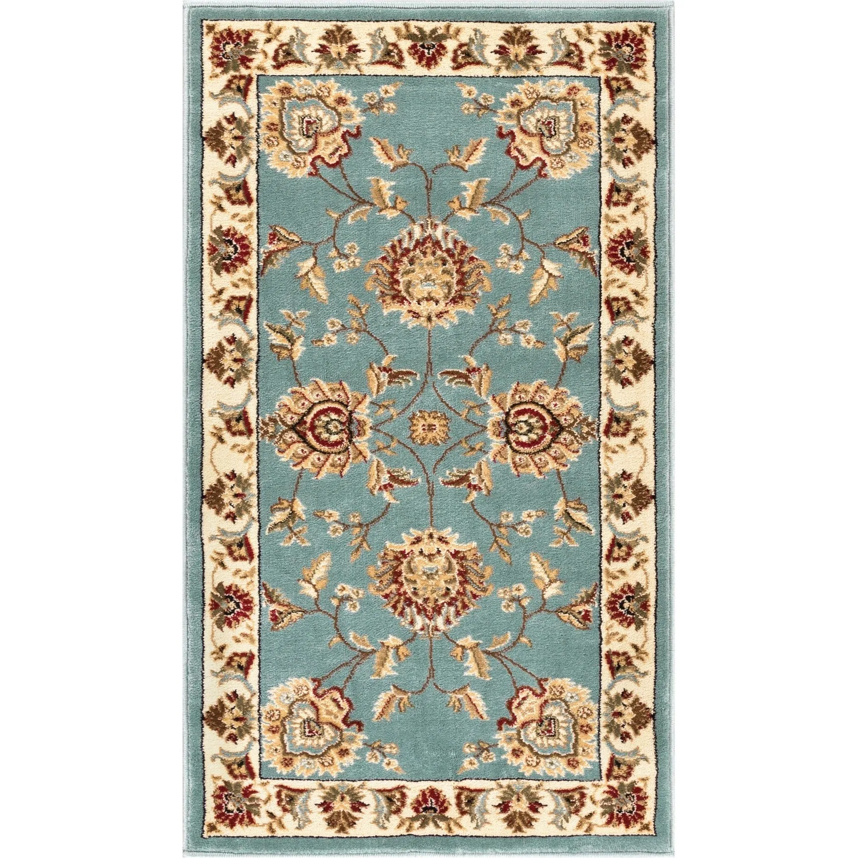 Well Woven Timeless Abbasi Oriental Persian Traditional Area Rug