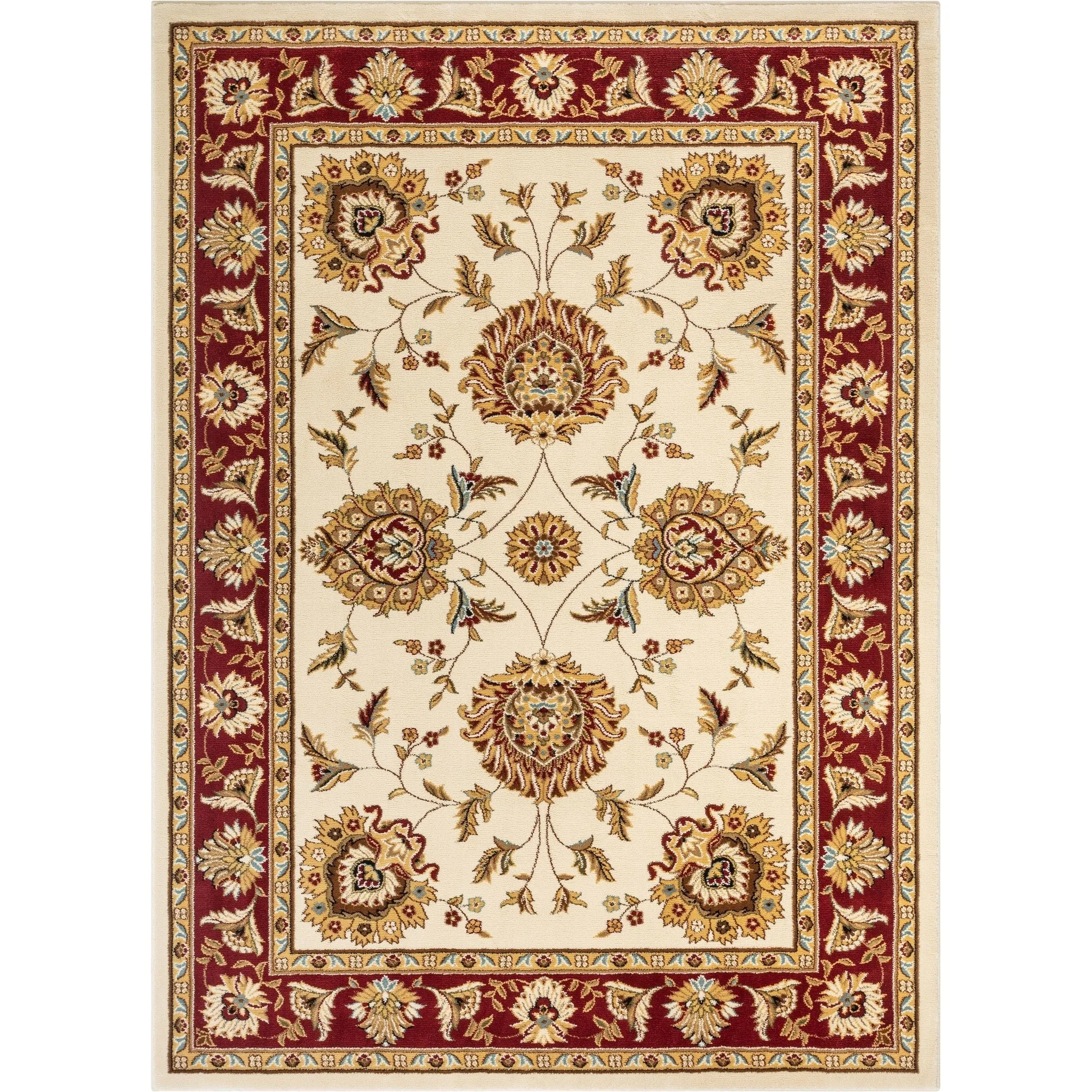 Well Woven Timeless Abbasi Oriental Persian Traditional Area Rug