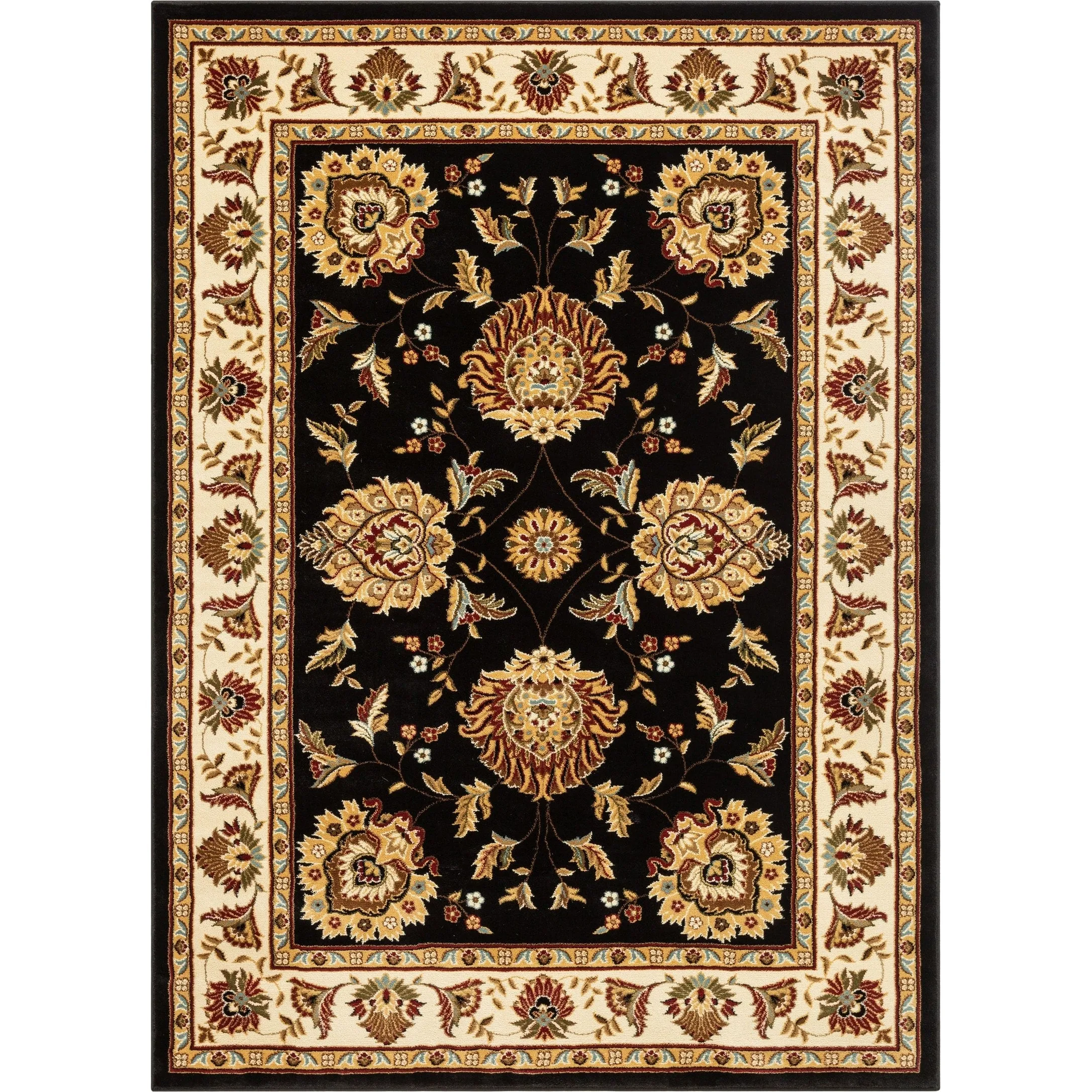 Well Woven Timeless Abbasi Oriental Persian Traditional Area Rug