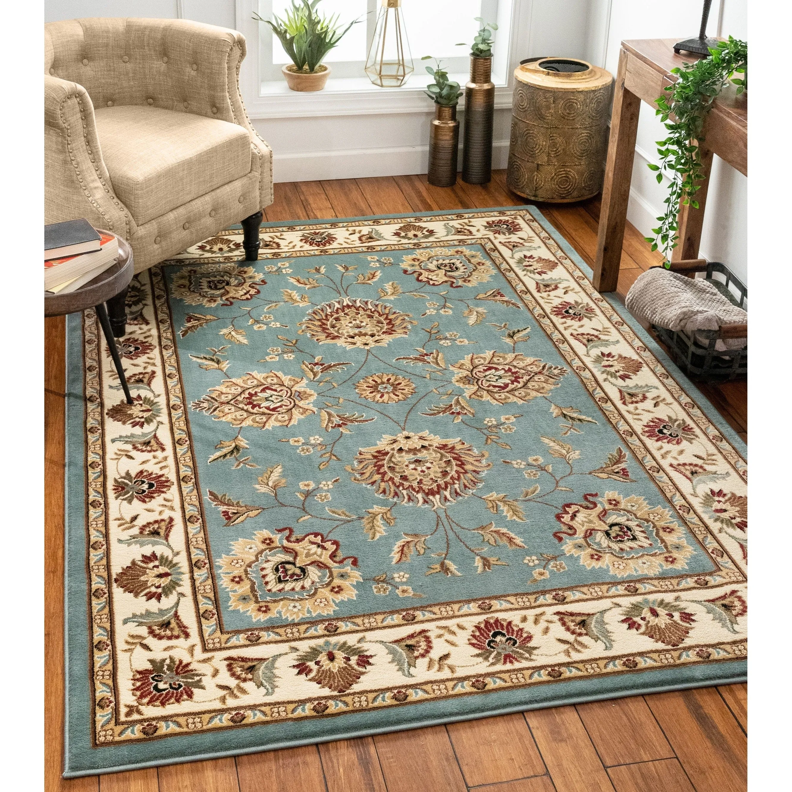 Well Woven Timeless Abbasi Oriental Persian Traditional Area Rug