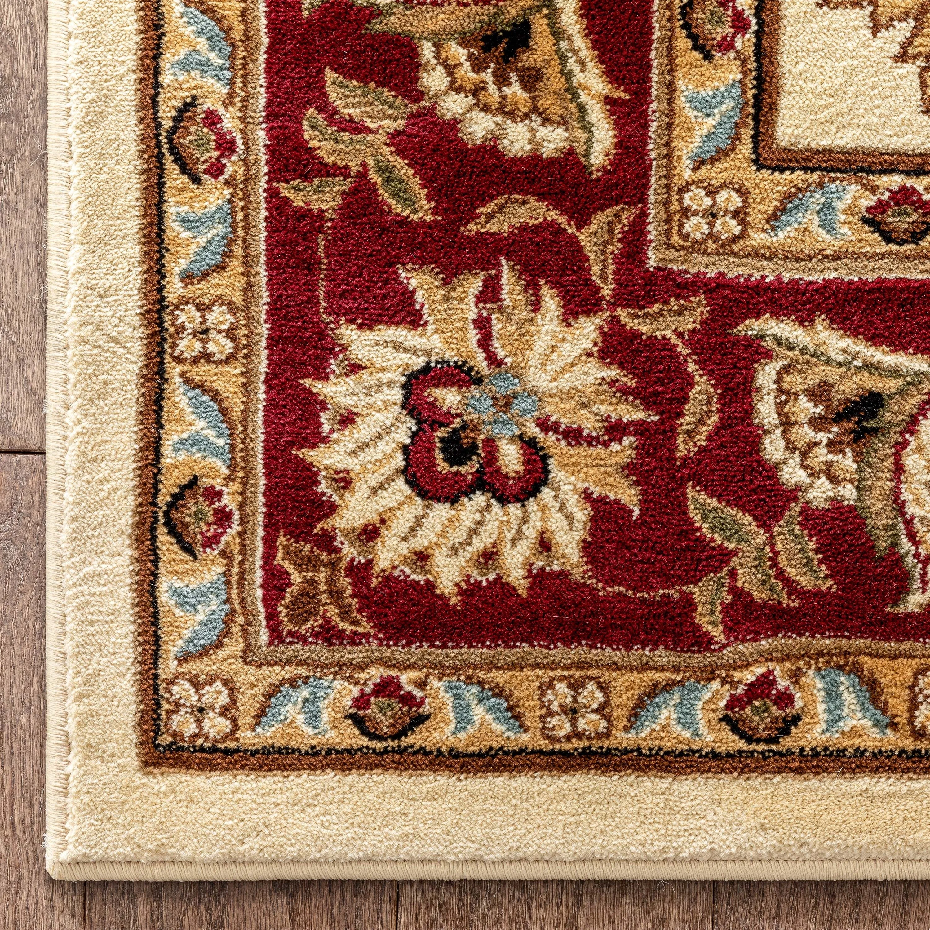 Well Woven Timeless Abbasi Oriental Persian Traditional Area Rug