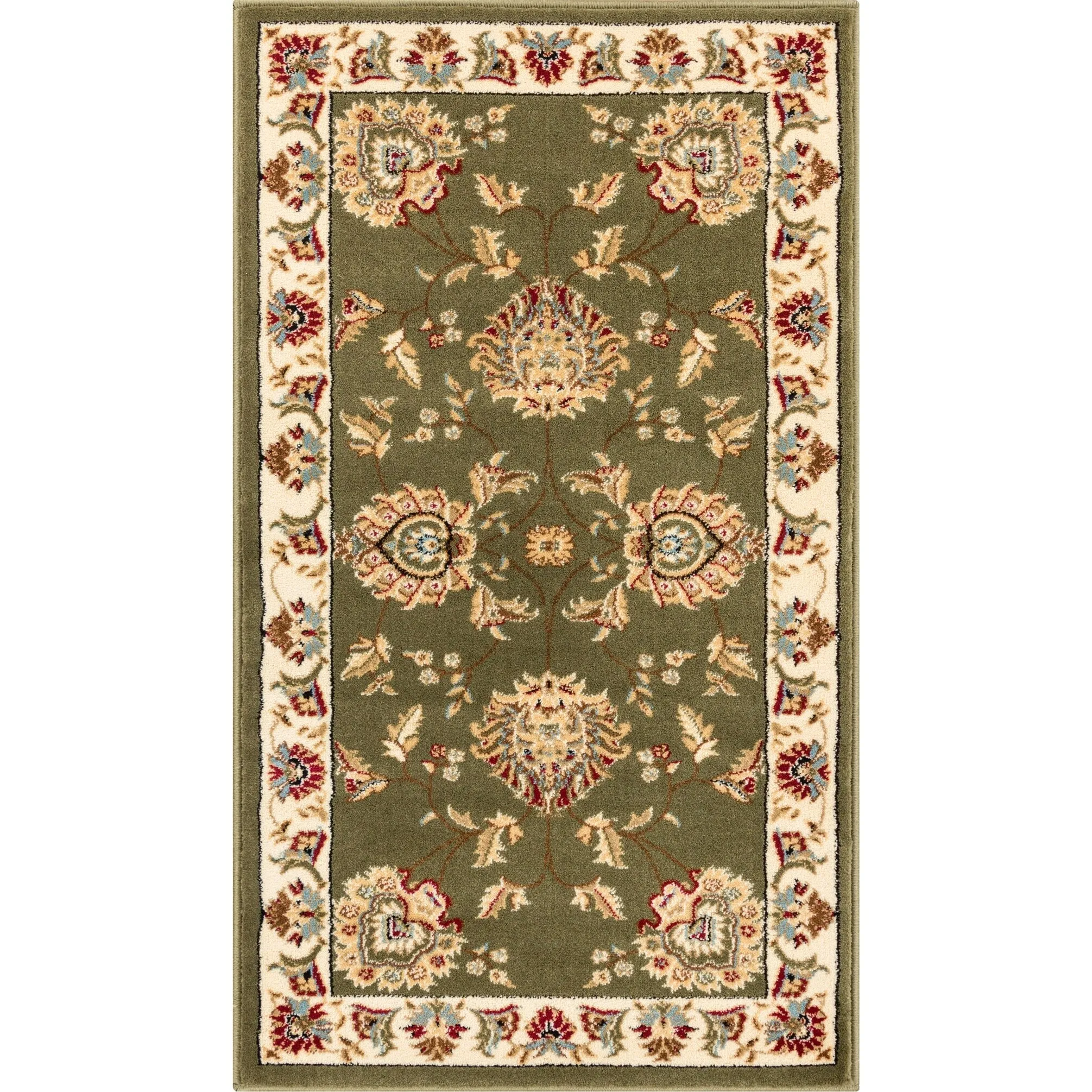 Well Woven Timeless Abbasi Oriental Persian Traditional Area Rug