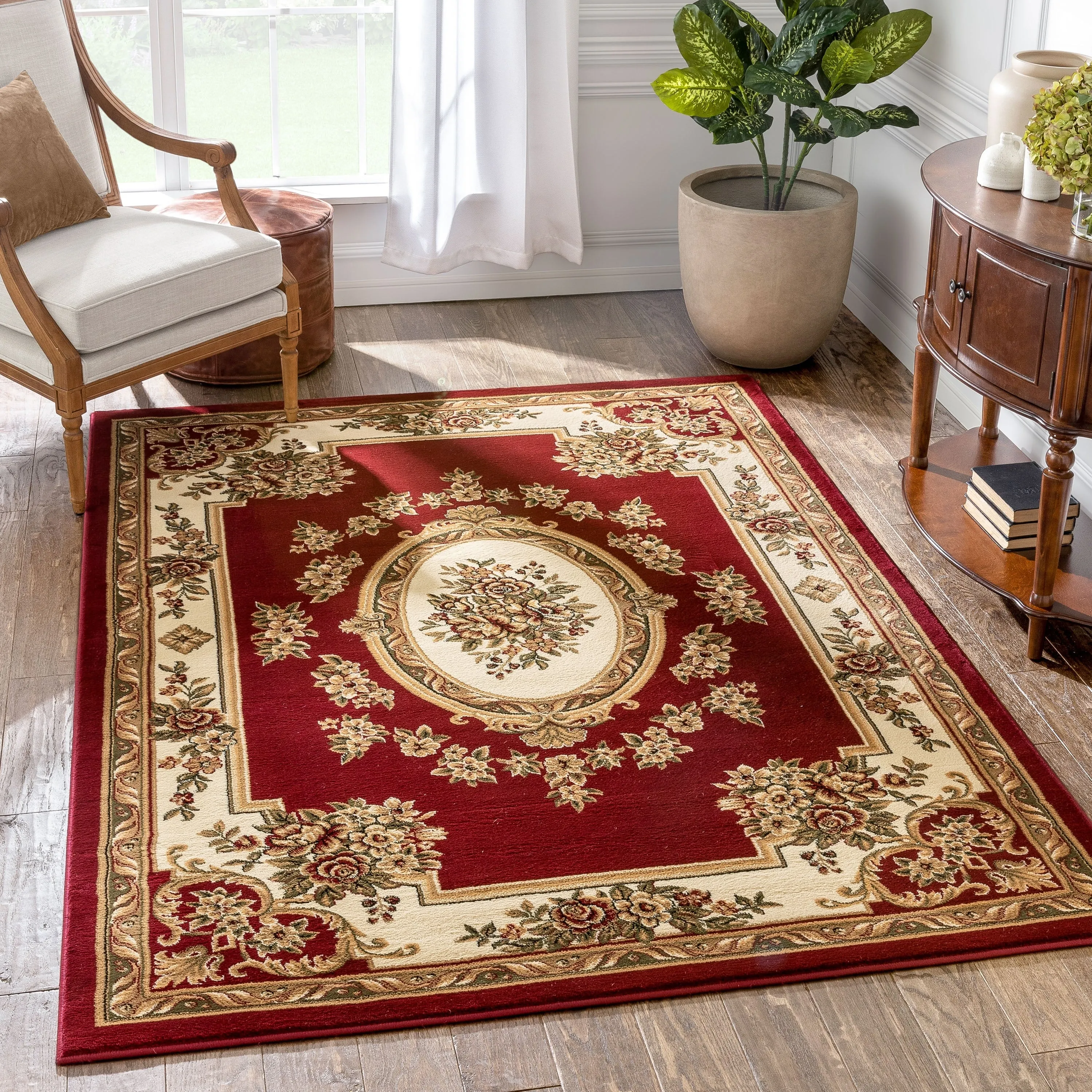 Well Woven Timeless Le Petit Palais Traditional Area Rug