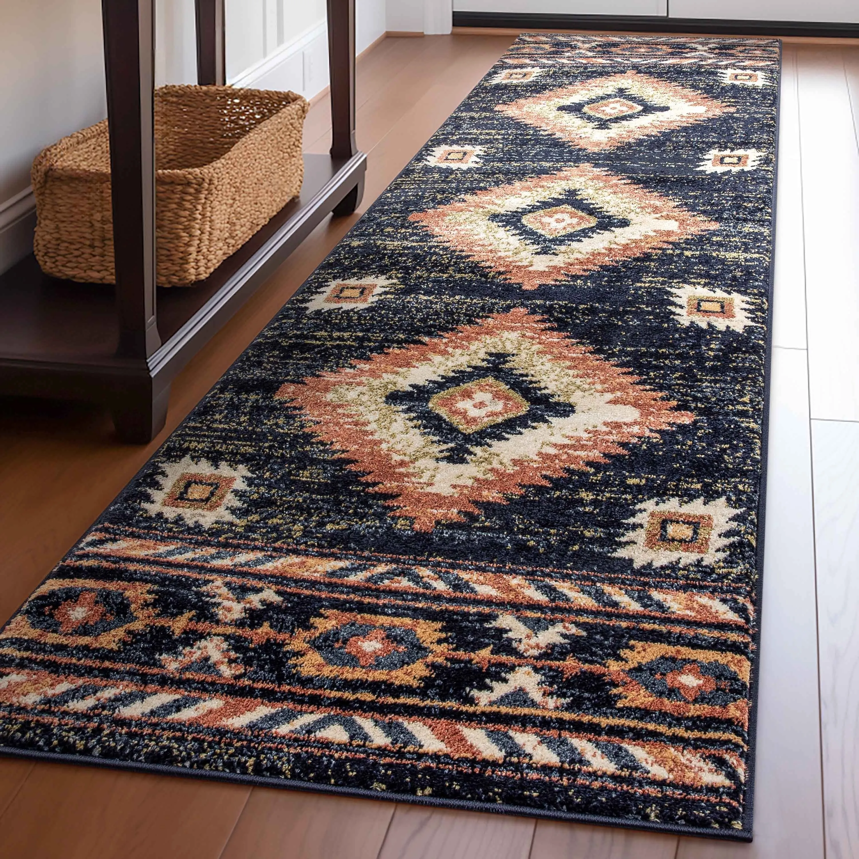 Well Woven Tulsa Lea Southwestern Tribal Area Rug