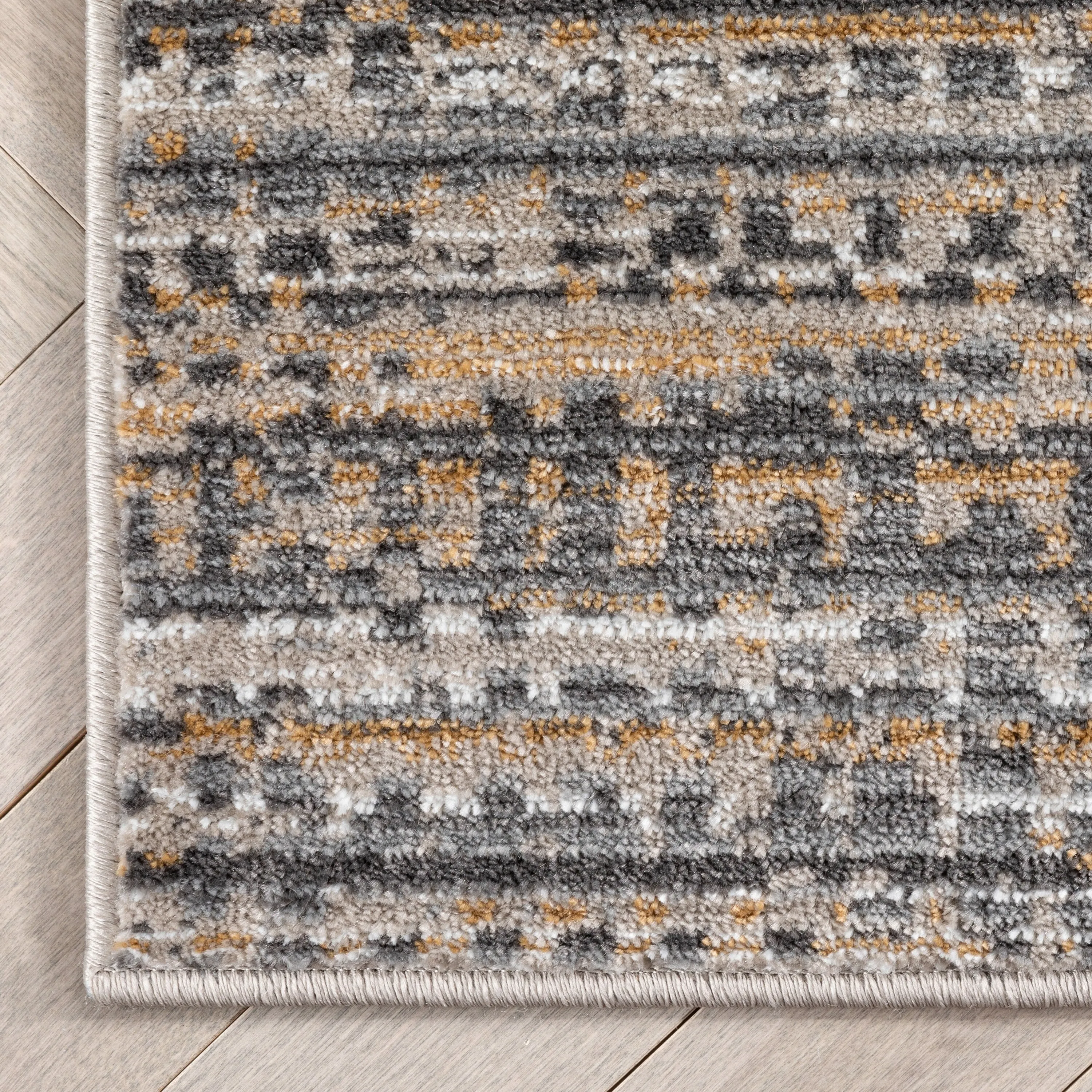 Well Woven Verity Zia Striation Modern Abstract Area Rug