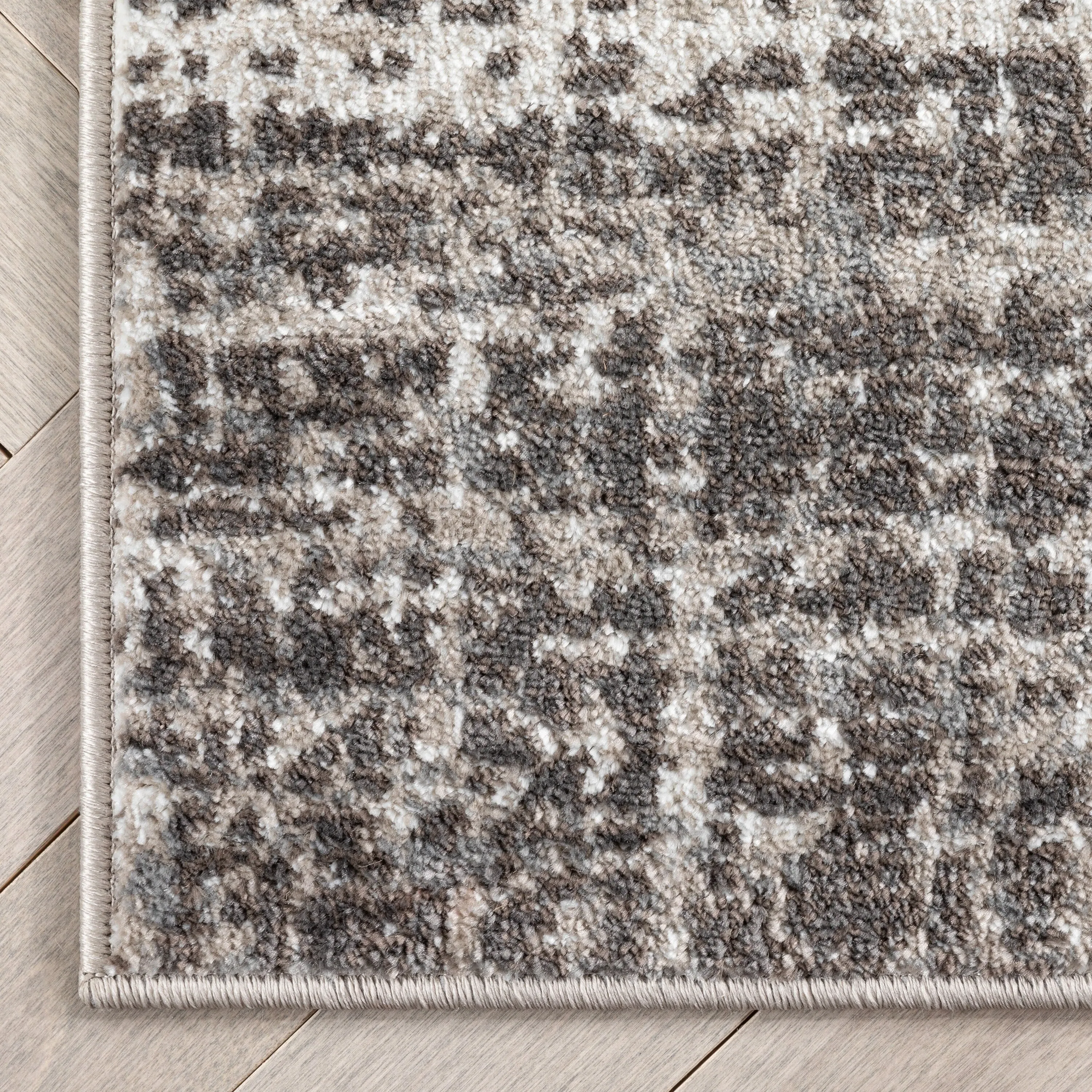 Well Woven Verity Zia Striation Modern Abstract Area Rug