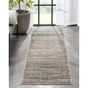 Well Woven Verity Zia Striation Modern Abstract Area Rug