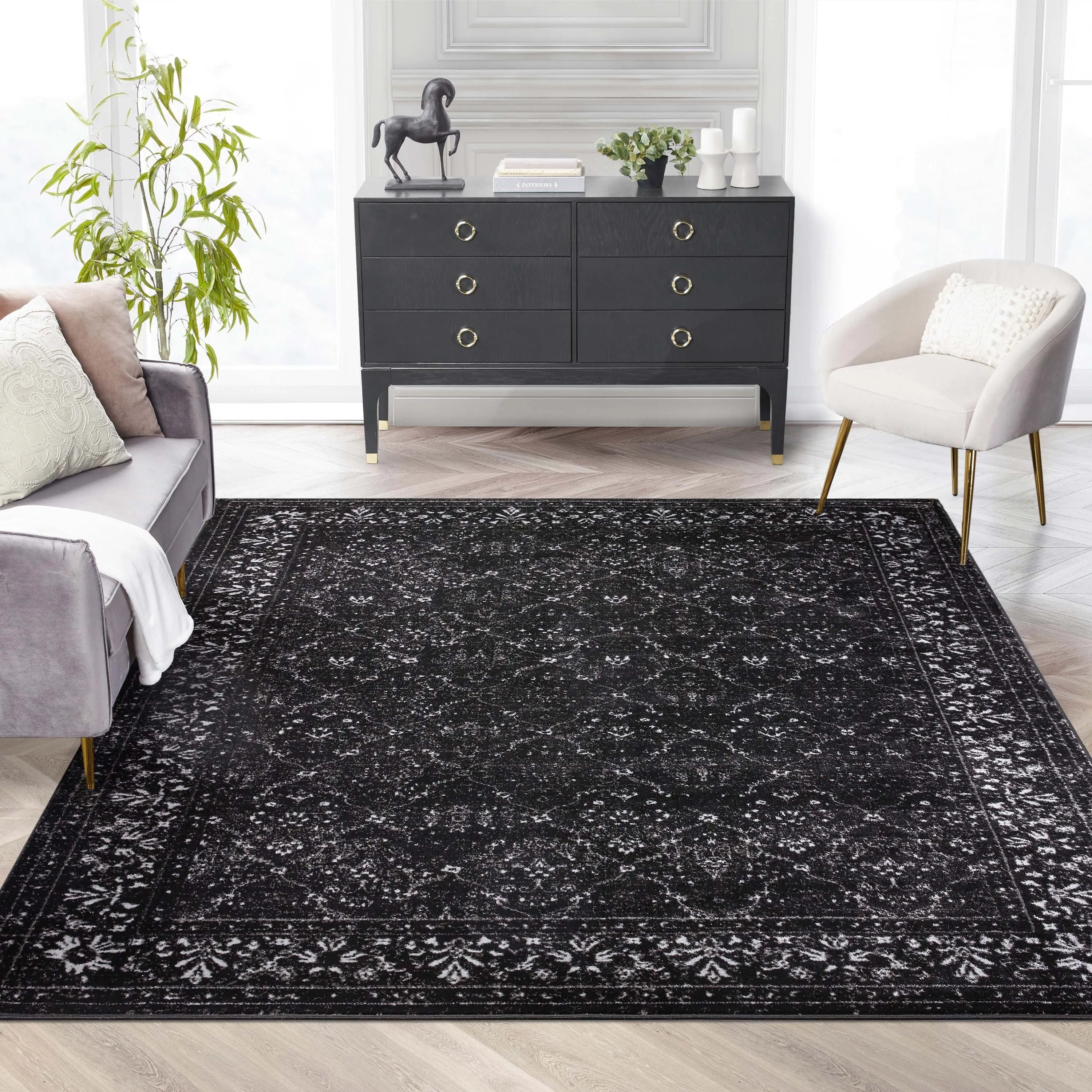 Well Woven Zazzle Argos Vintage Modern Area Rug