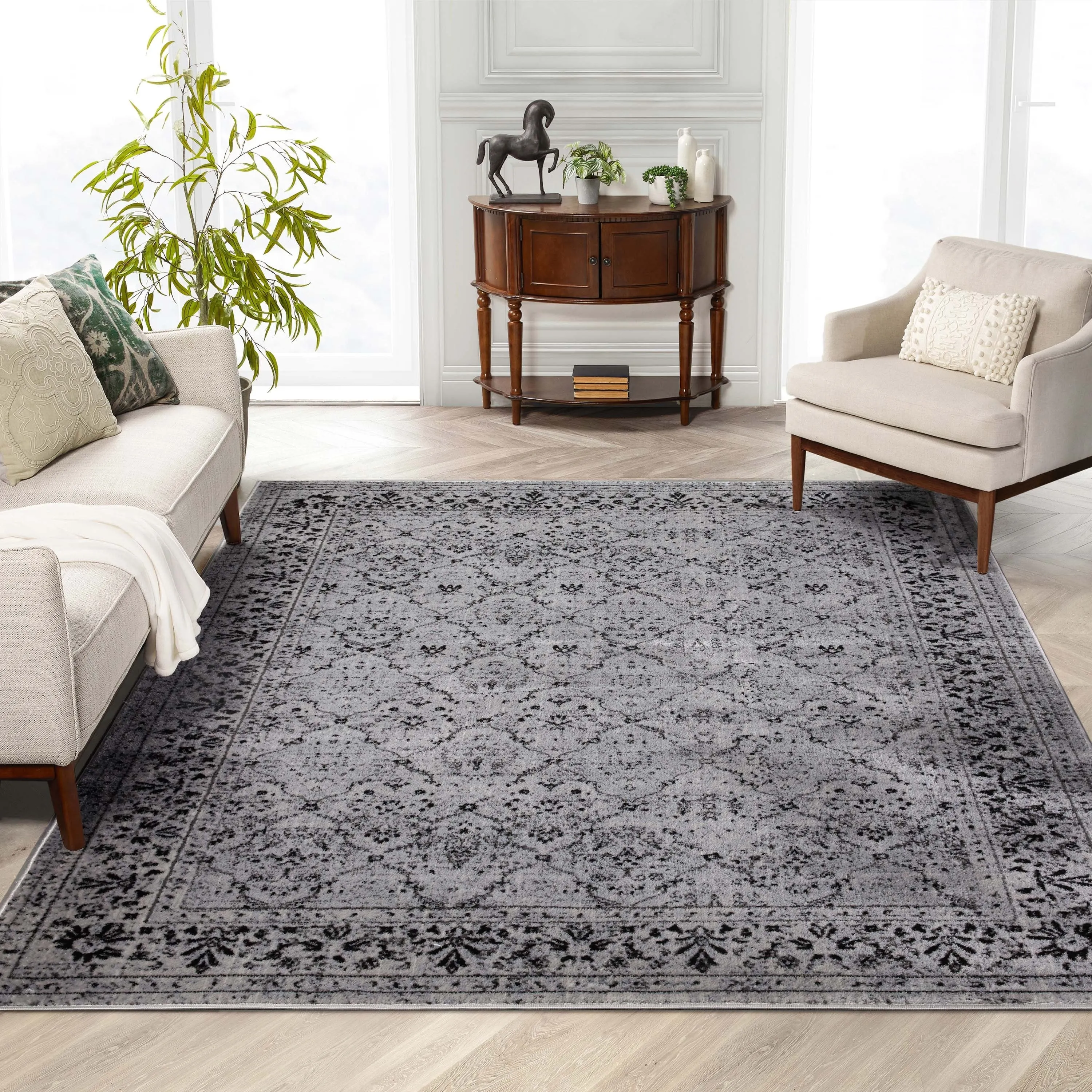 Well Woven Zazzle Argos Vintage Modern Area Rug