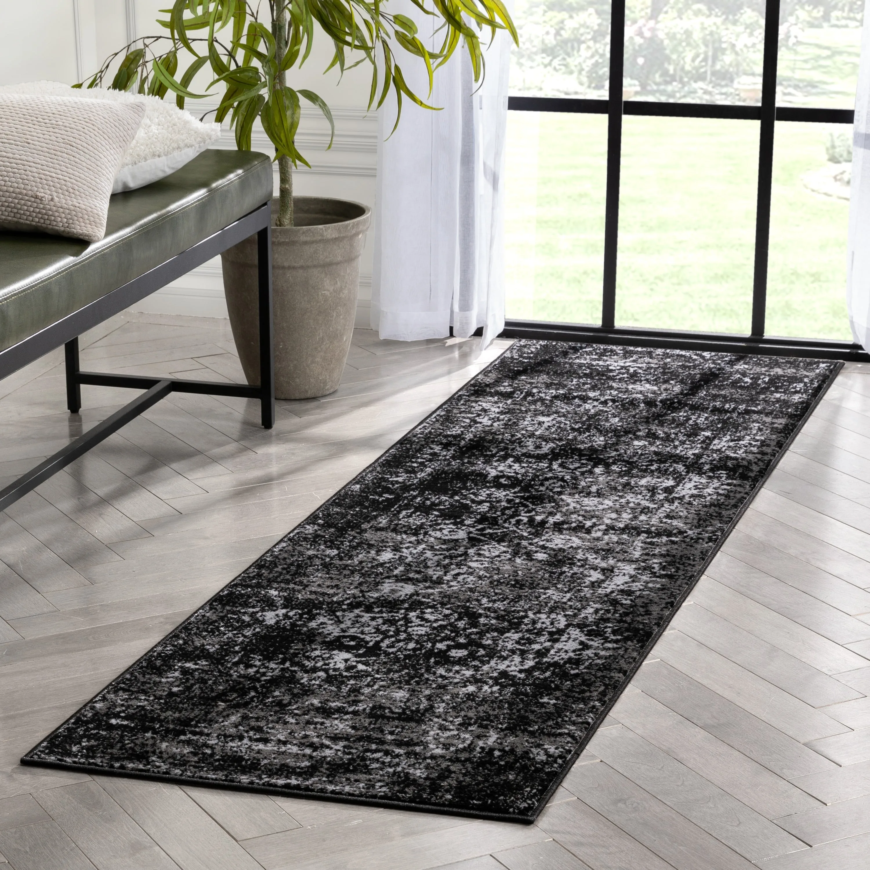 Well Woven Zazzle Thiva Vintage Oriental Floral Pattern Area Rug