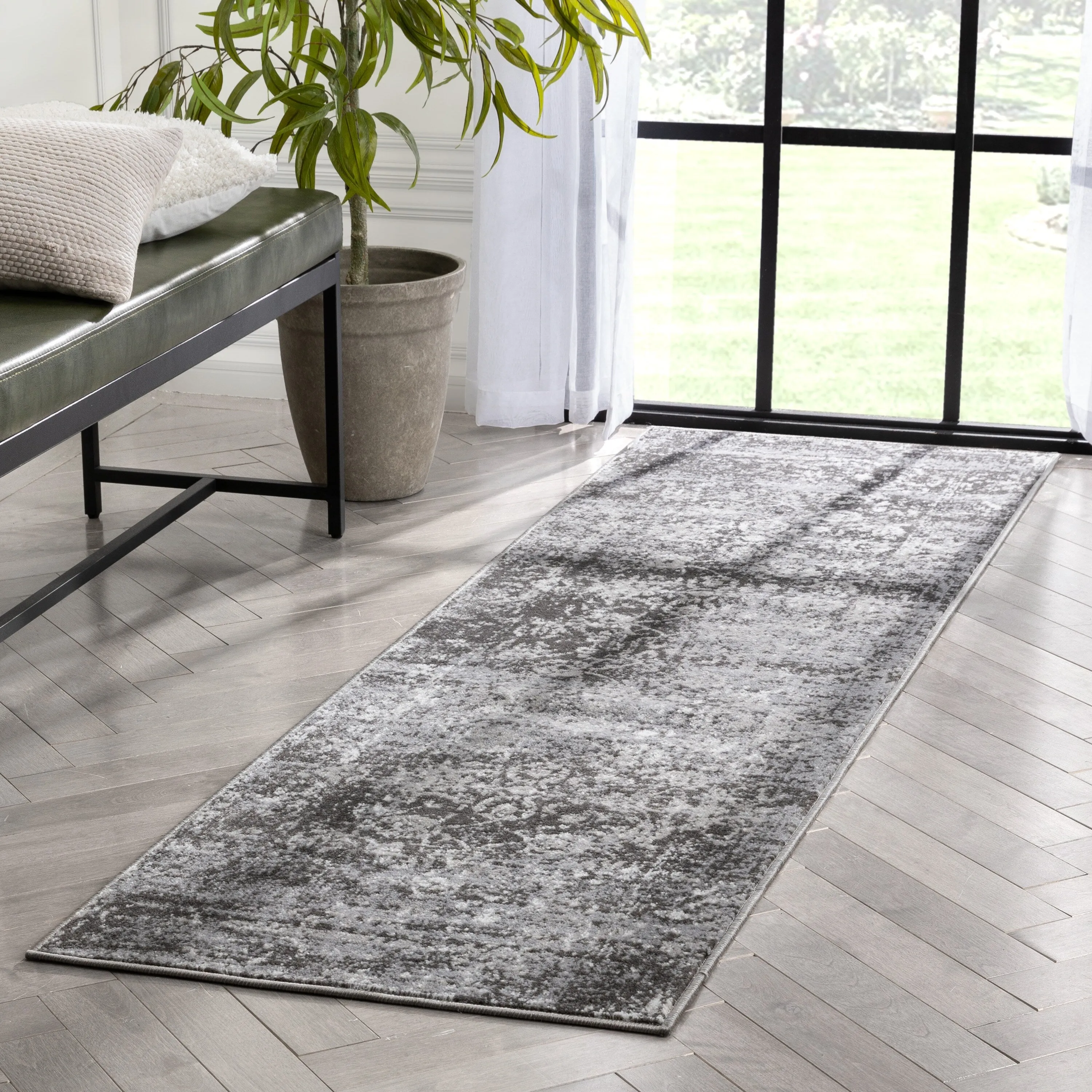 Well Woven Zazzle Thiva Vintage Oriental Floral Pattern Area Rug