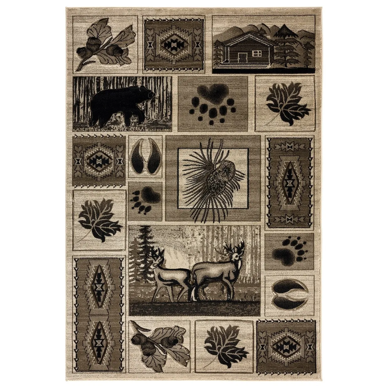 Wildlife Collection Area Rug