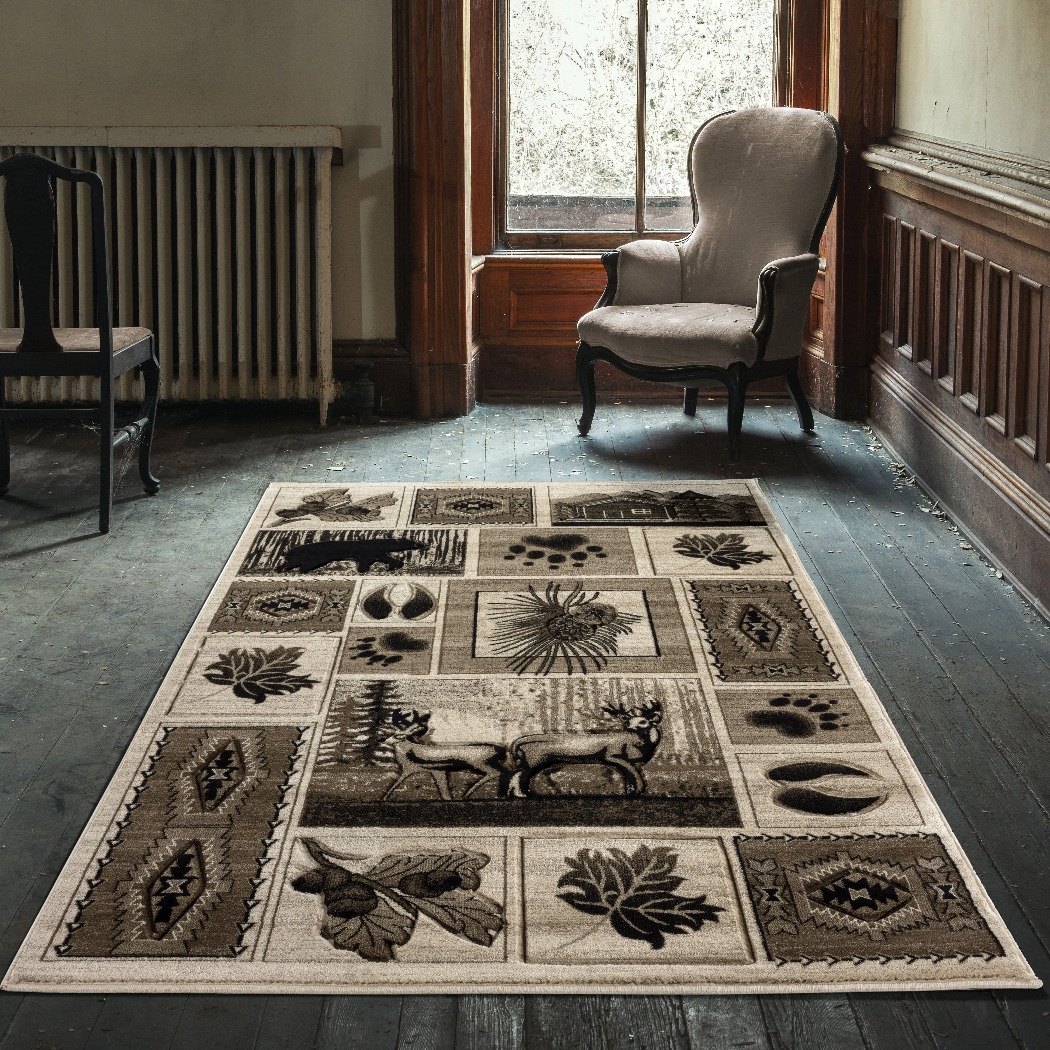 Wildlife Collection Area Rug