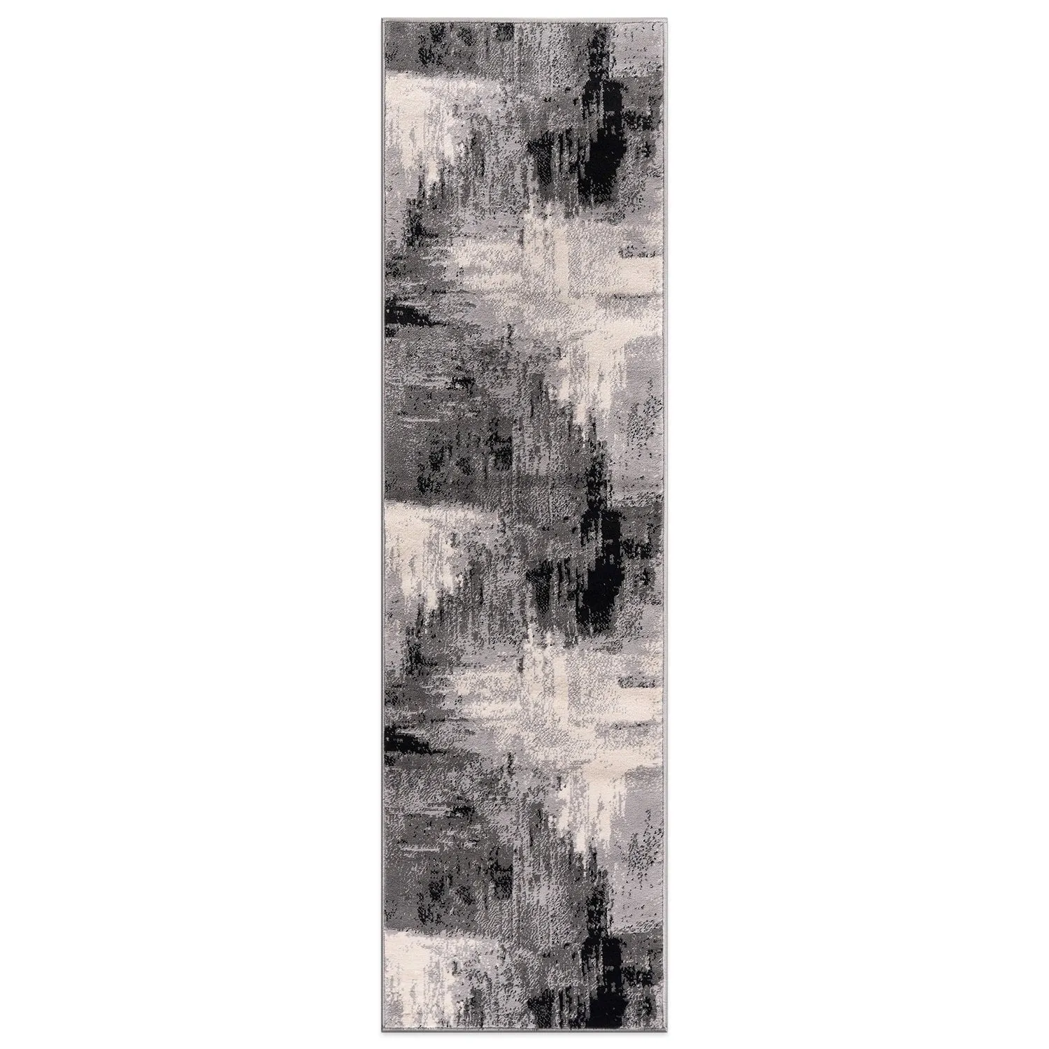 World Rug Gallery Bari Contemporary Abstract Art Area Rug
