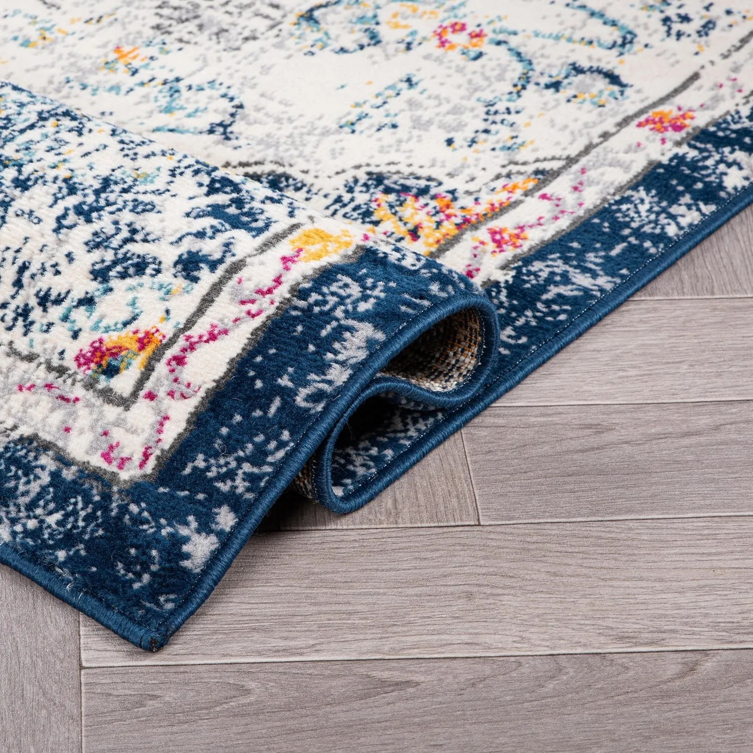 World Rug Gallery Caen Bohemian Medallion Area Rug