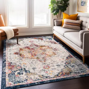 World Rug Gallery Caen Bohemian Medallion Area Rug