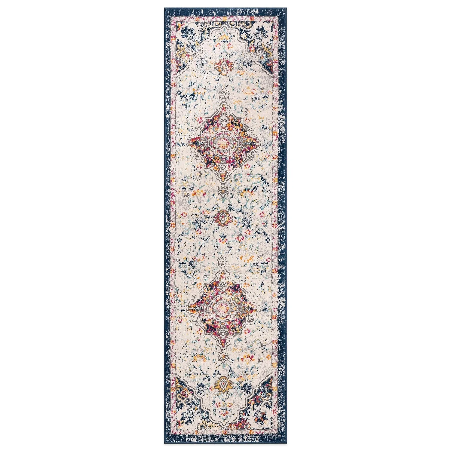 World Rug Gallery Caen Bohemian Medallion Area Rug