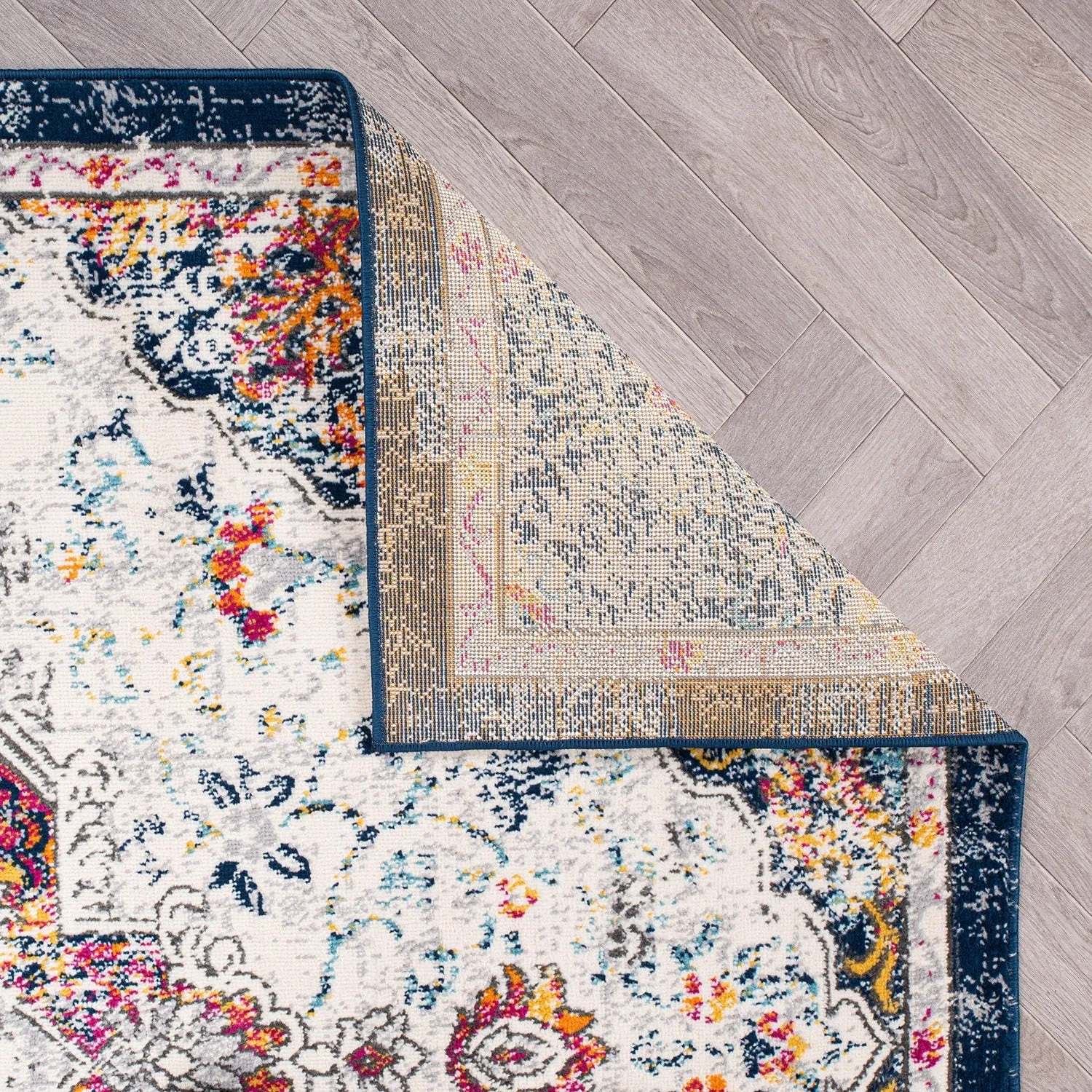 World Rug Gallery Caen Bohemian Medallion Area Rug
