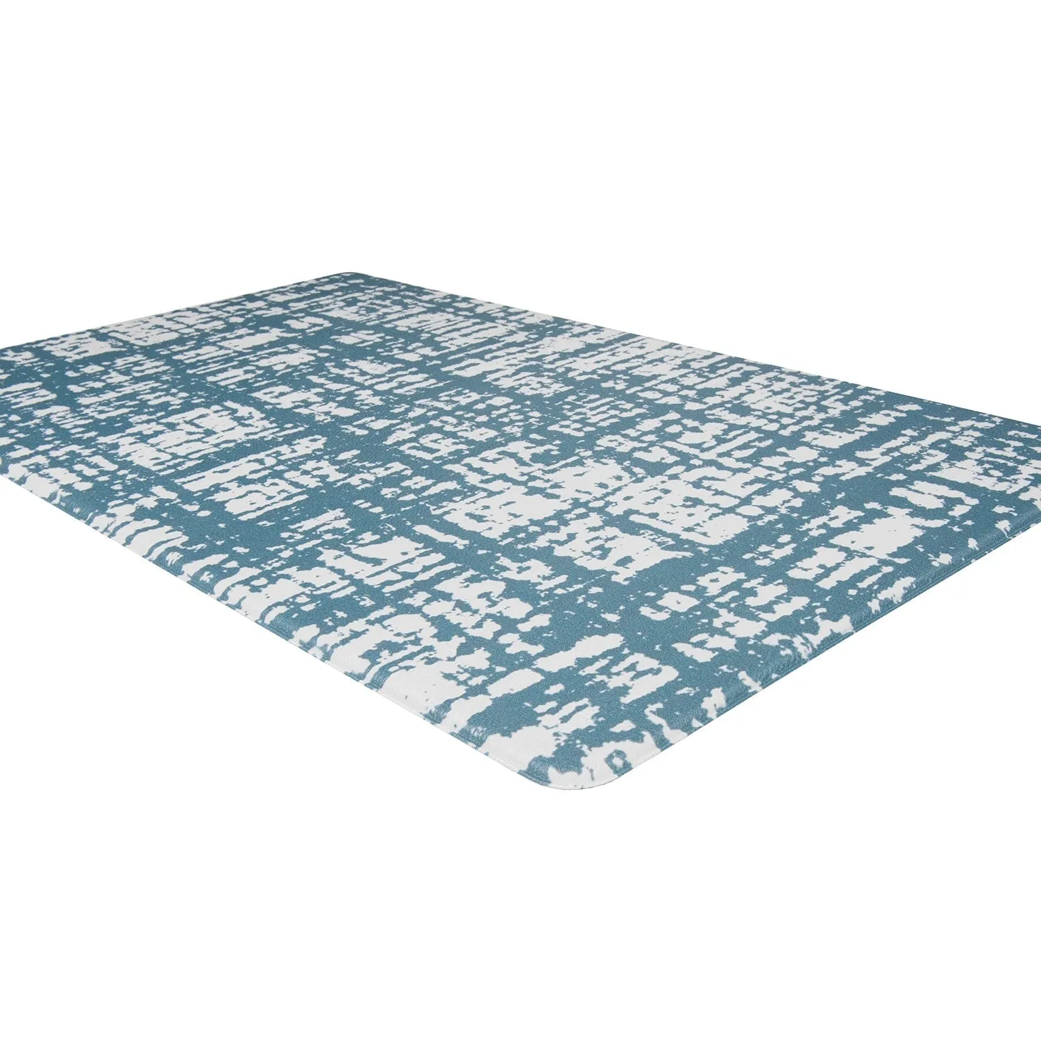 World Rug Gallery Contemporary Abstract Anti-Fatigue Standing Mat