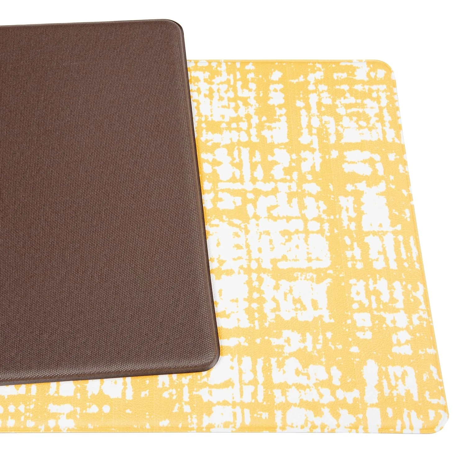 World Rug Gallery Contemporary Abstract Anti-Fatigue Standing Mat