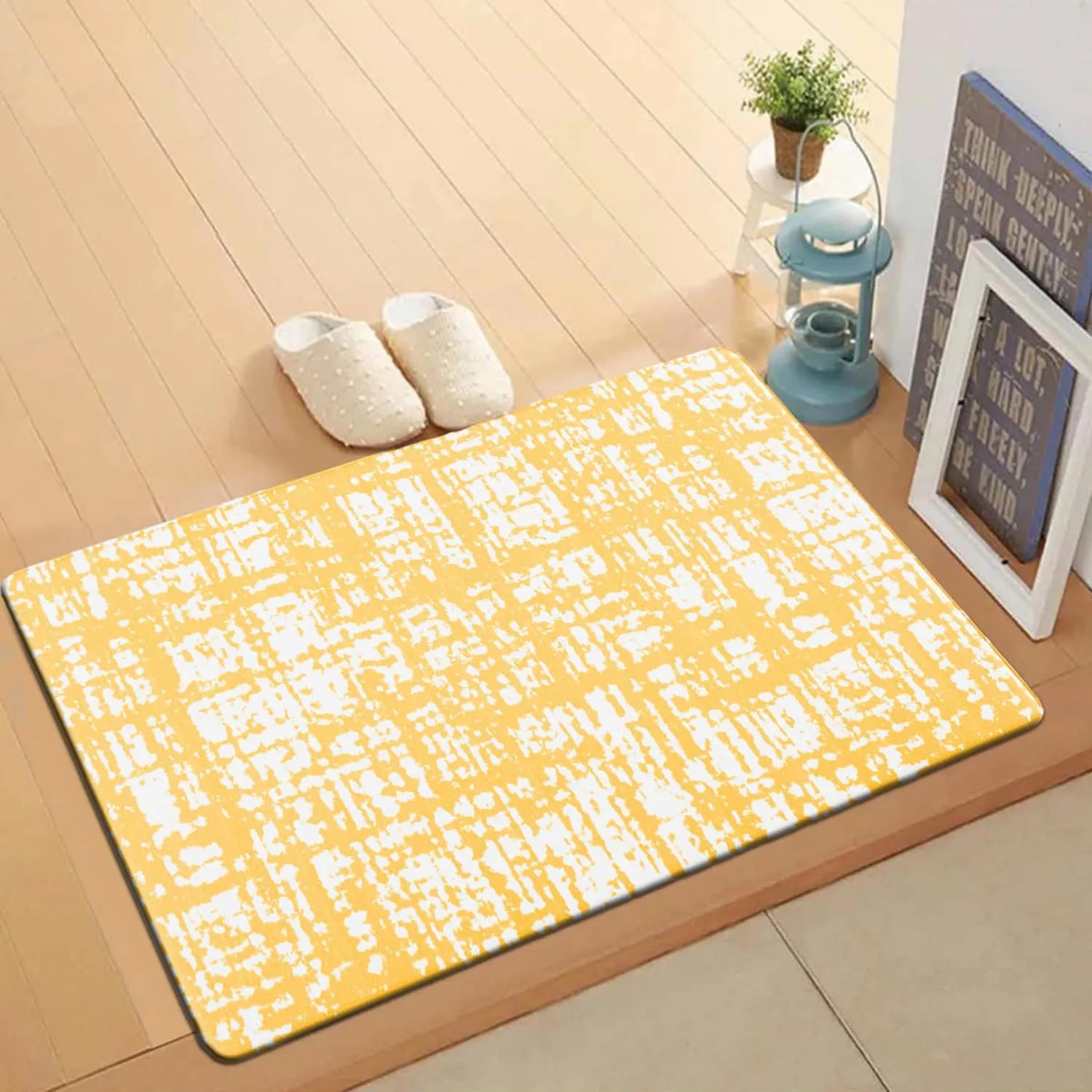 World Rug Gallery Contemporary Abstract Anti-Fatigue Standing Mat