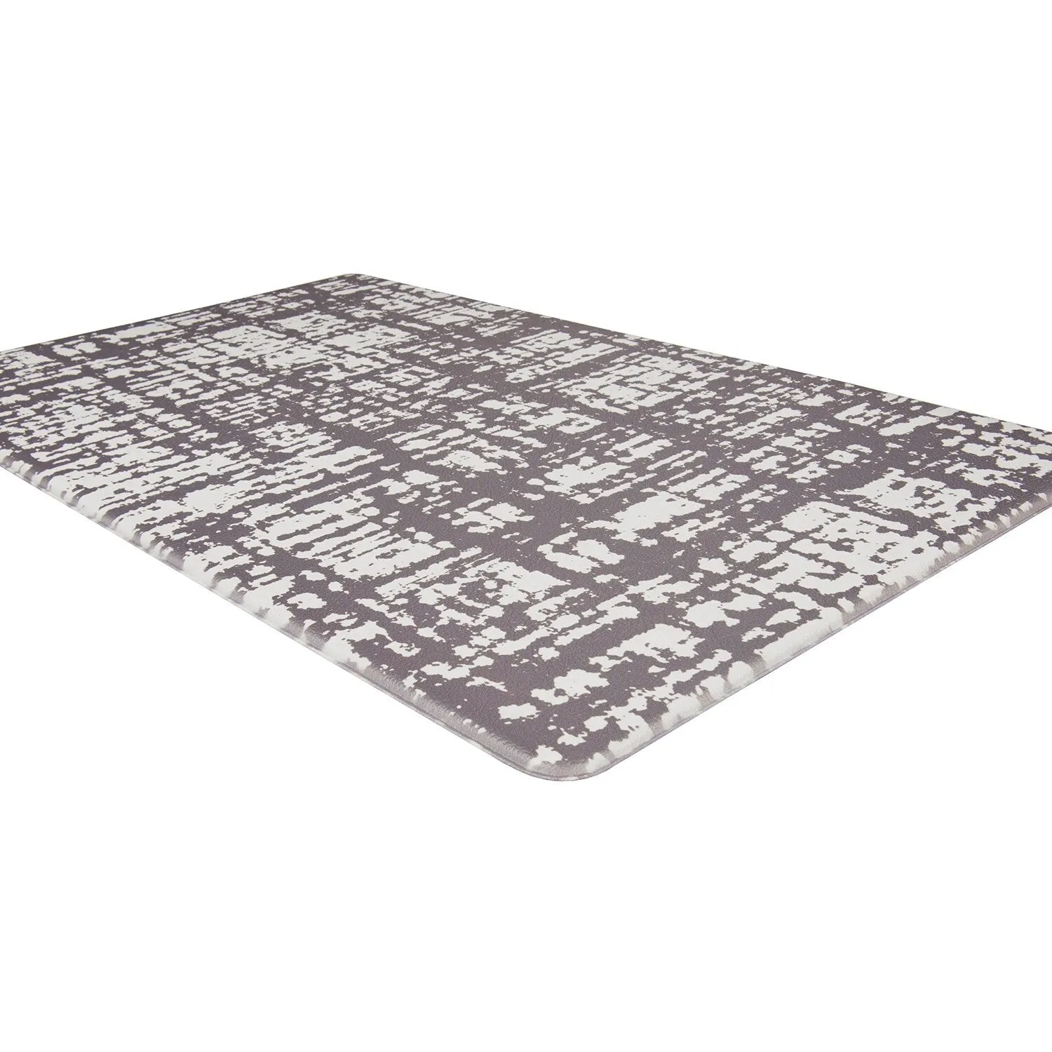 World Rug Gallery Contemporary Abstract Anti-Fatigue Standing Mat