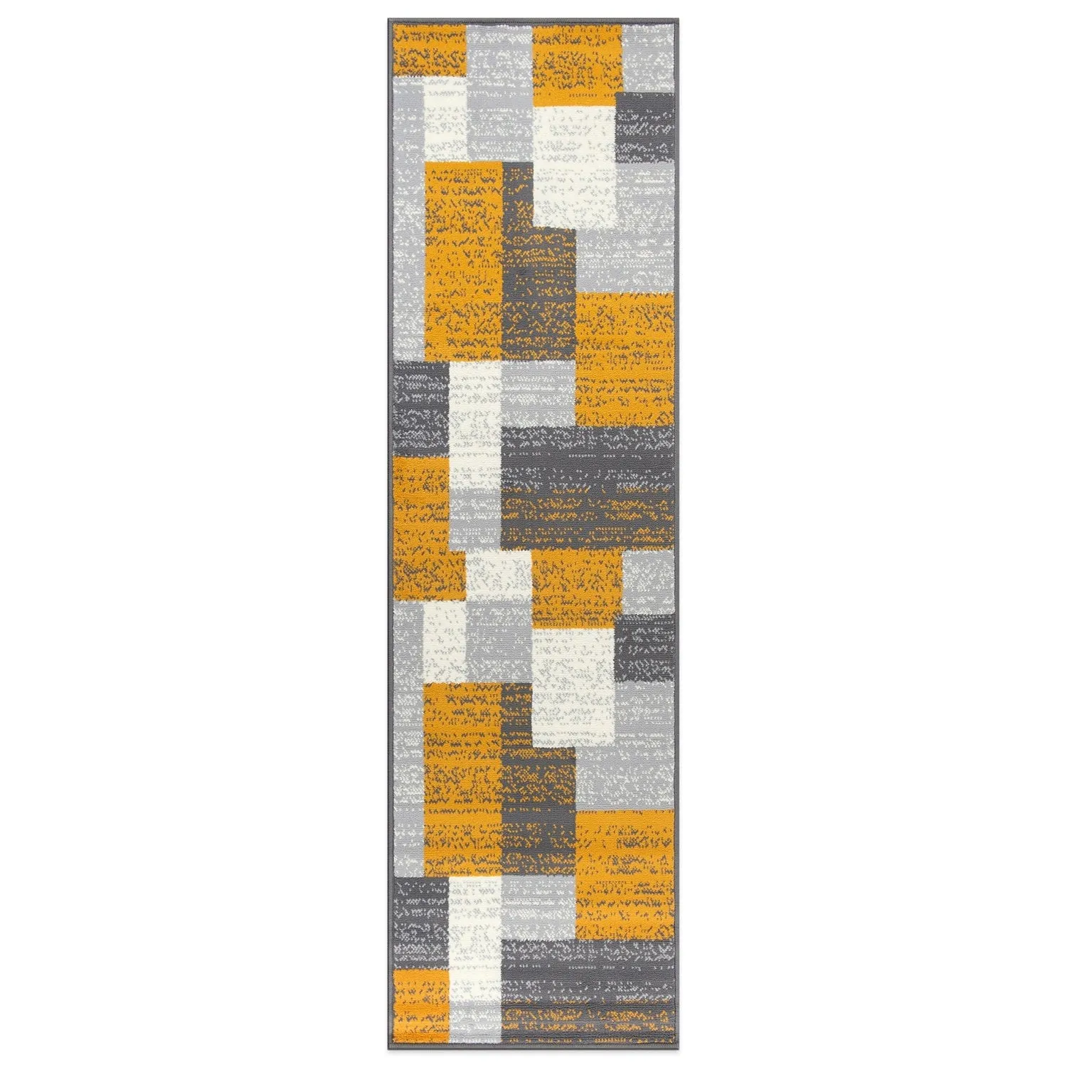 World Rug Gallery Contemporary Distressed Boxes Area Rug