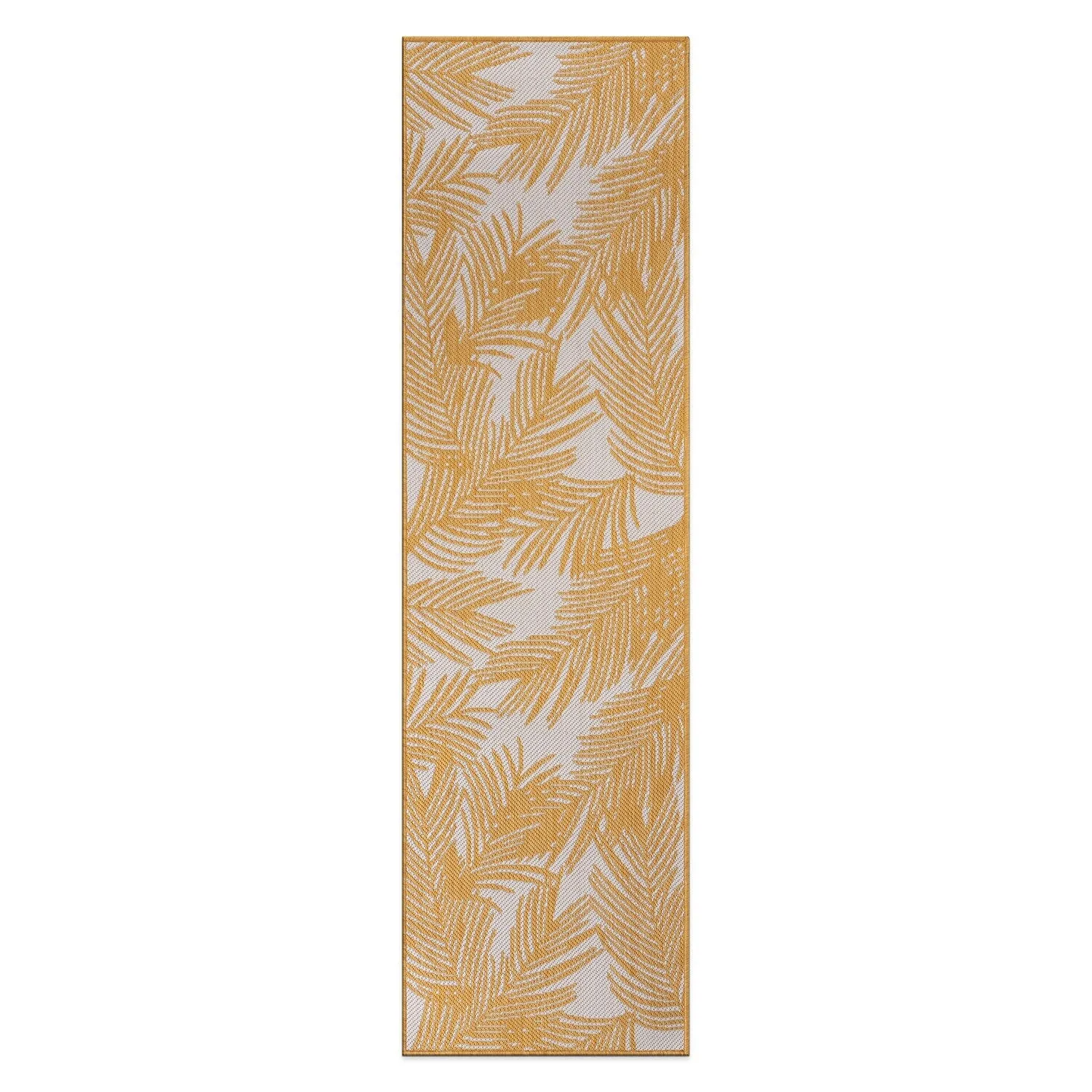 World Rug Gallery Contemporary Distressed Leaves Textured Flat Weave Indoor/Outdoor Area Rug