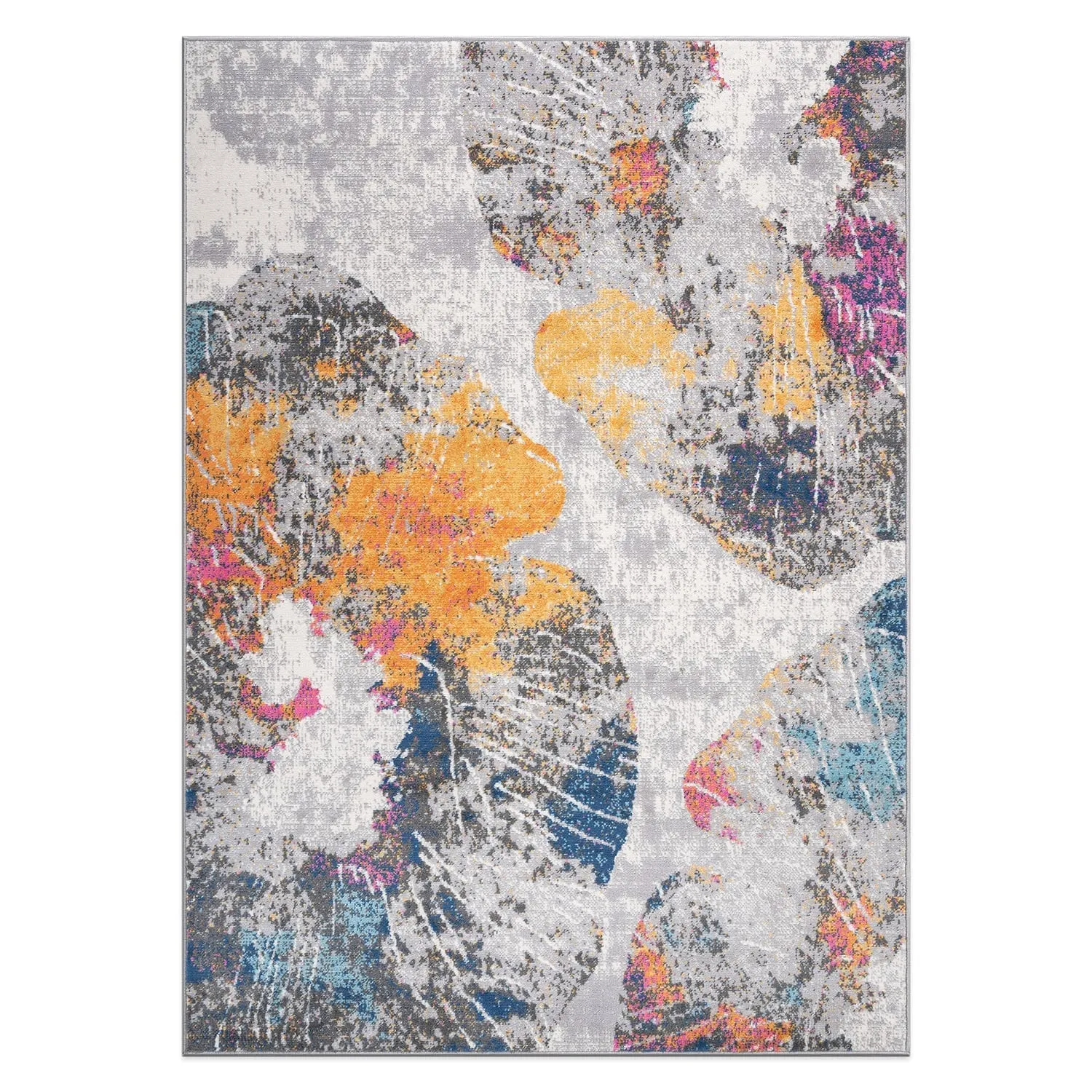 World Rug Gallery Contemporary Floral Area Rug