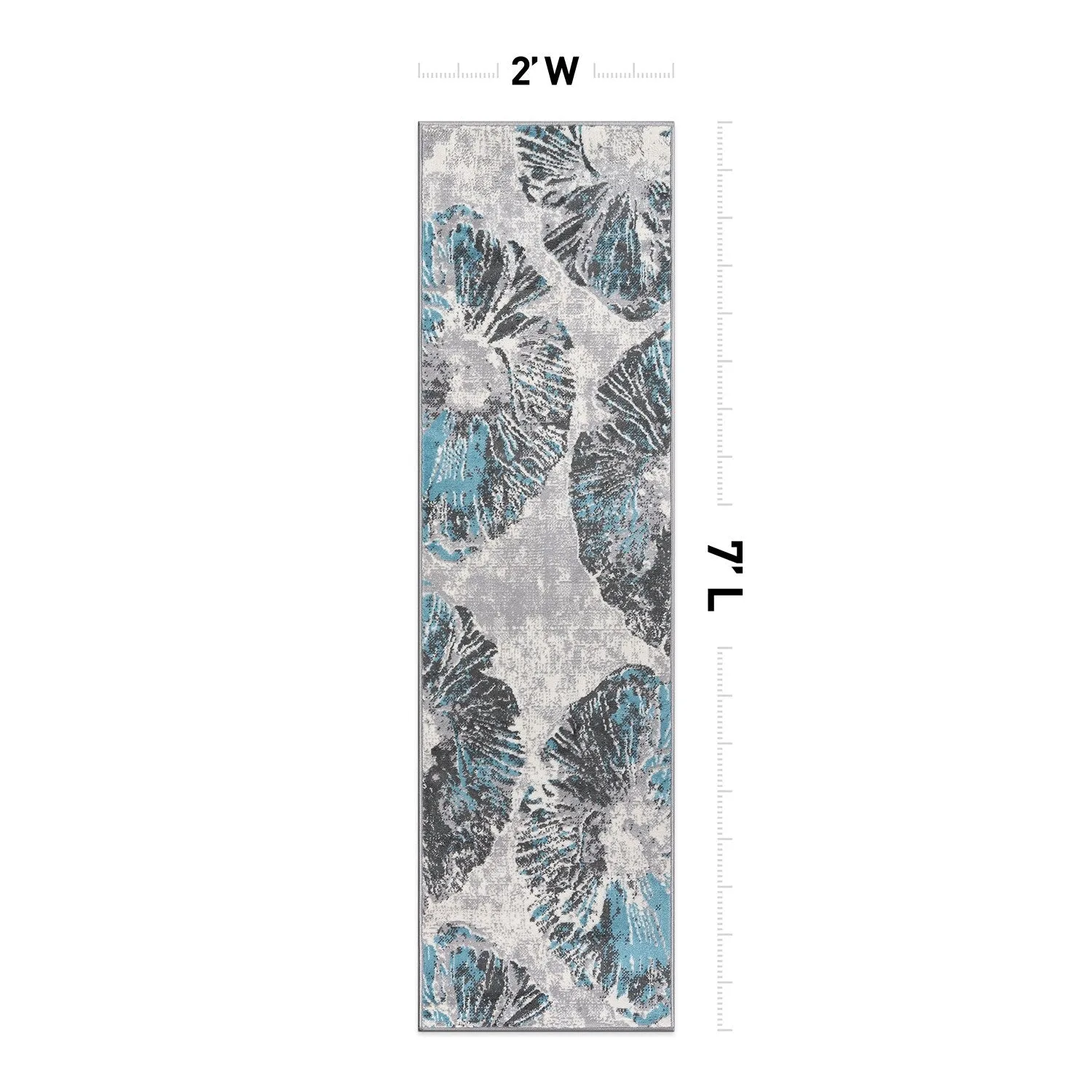 World Rug Gallery Contemporary Floral Area Rug