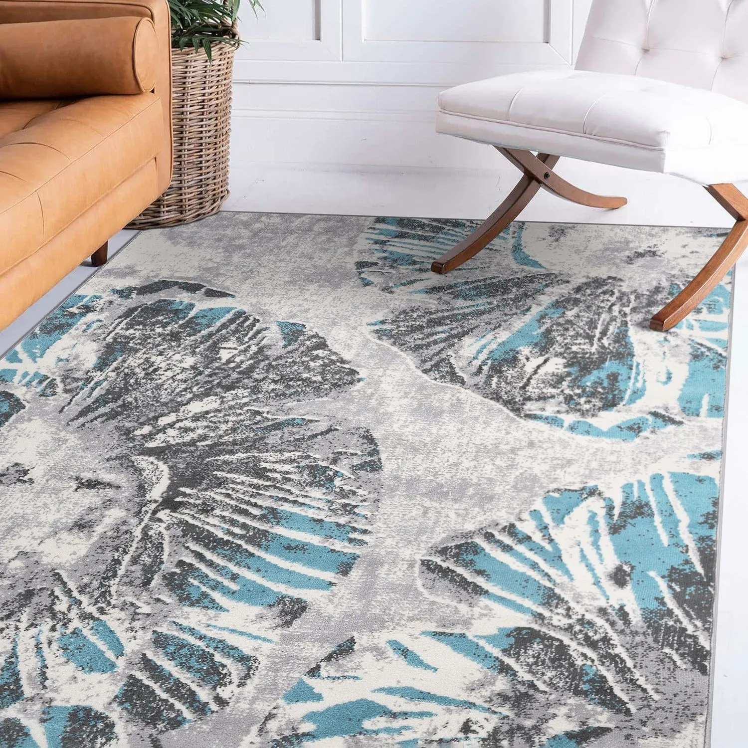 World Rug Gallery Contemporary Floral Area Rug