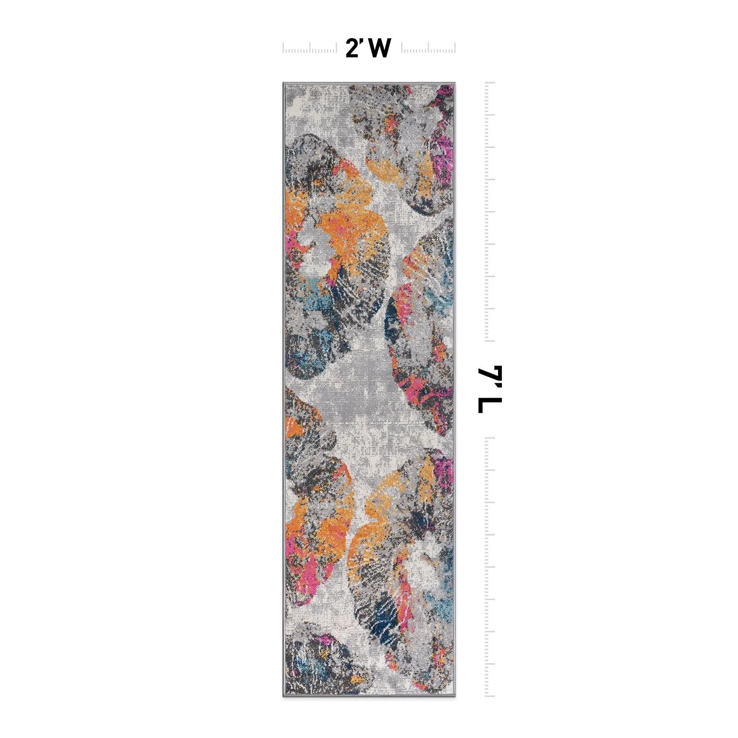 World Rug Gallery Contemporary Floral Area Rug