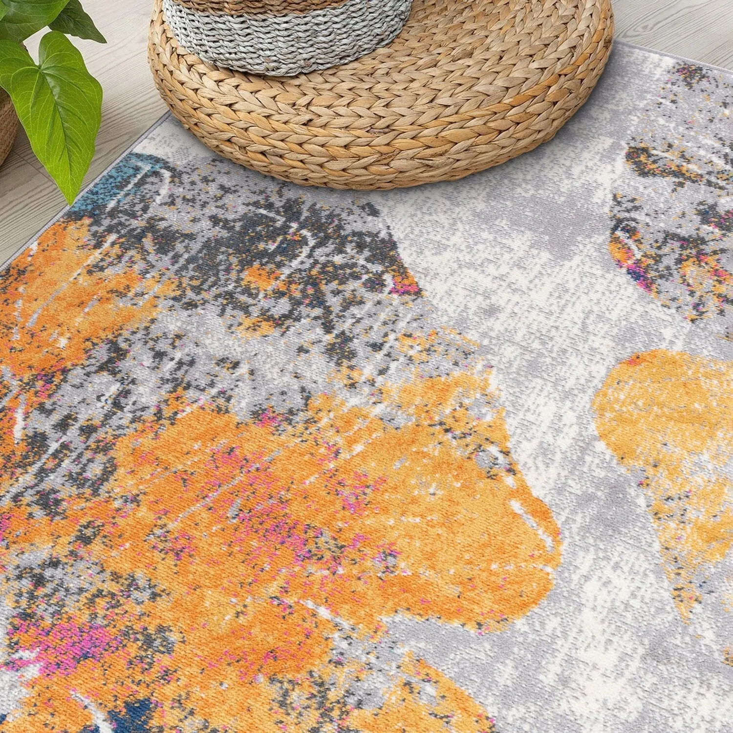 World Rug Gallery Contemporary Floral Area Rug