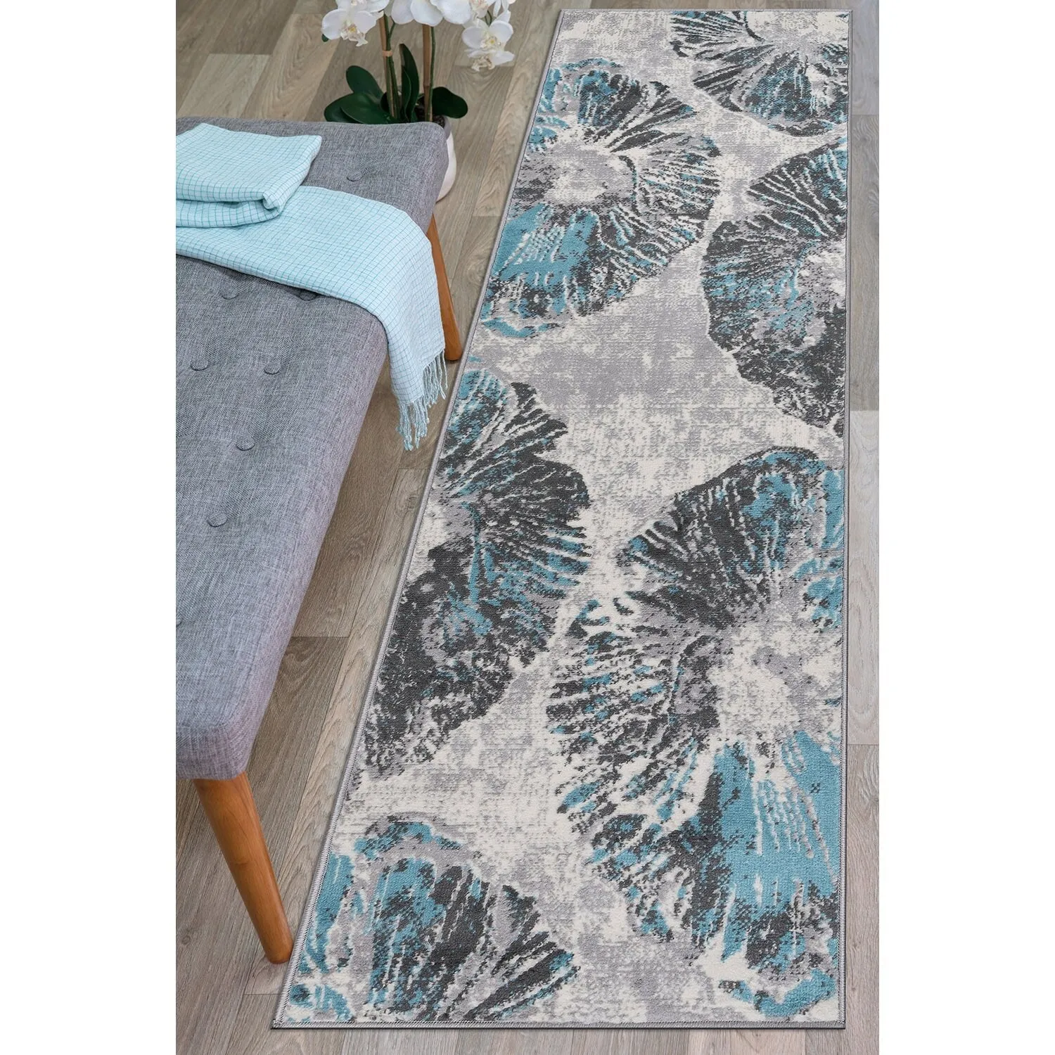 World Rug Gallery Contemporary Floral Area Rug