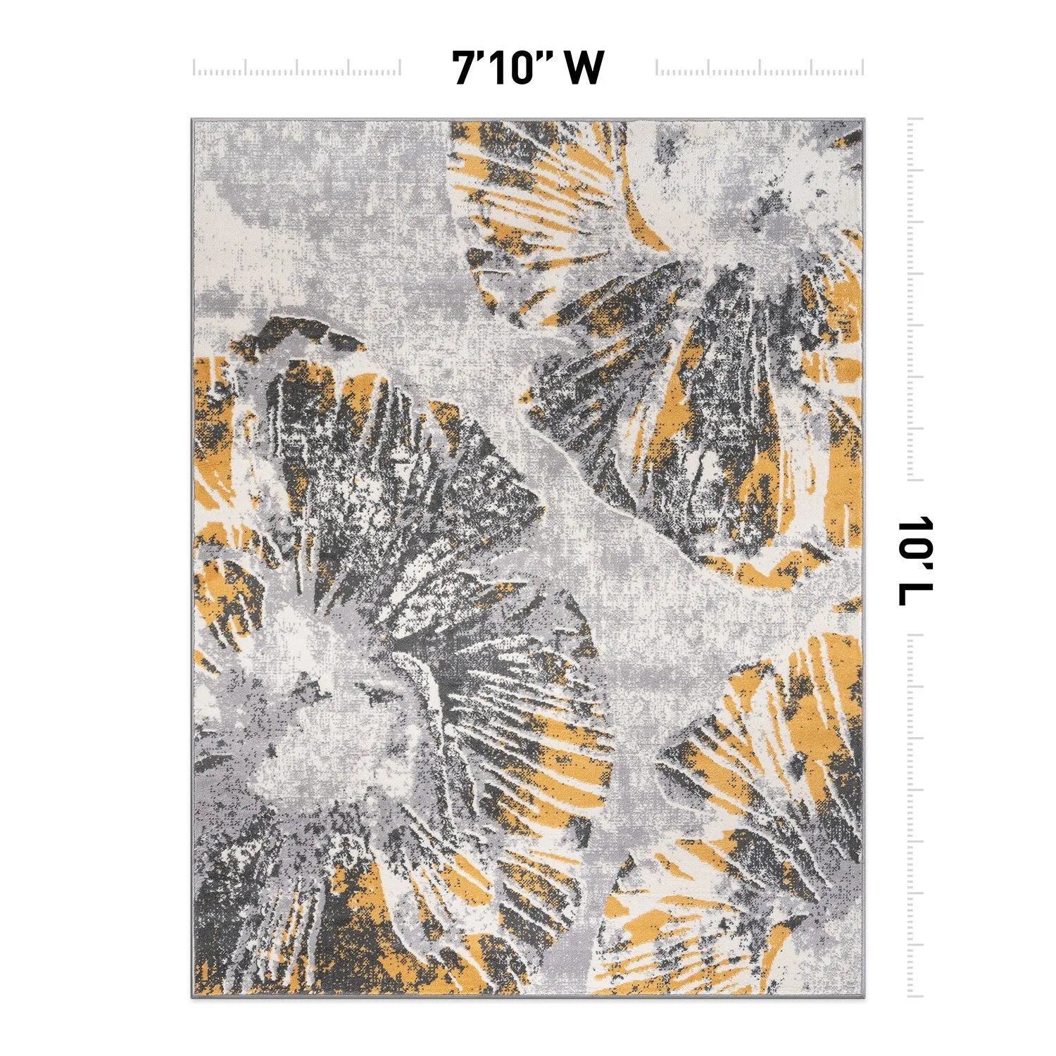 World Rug Gallery Contemporary Floral Area Rug