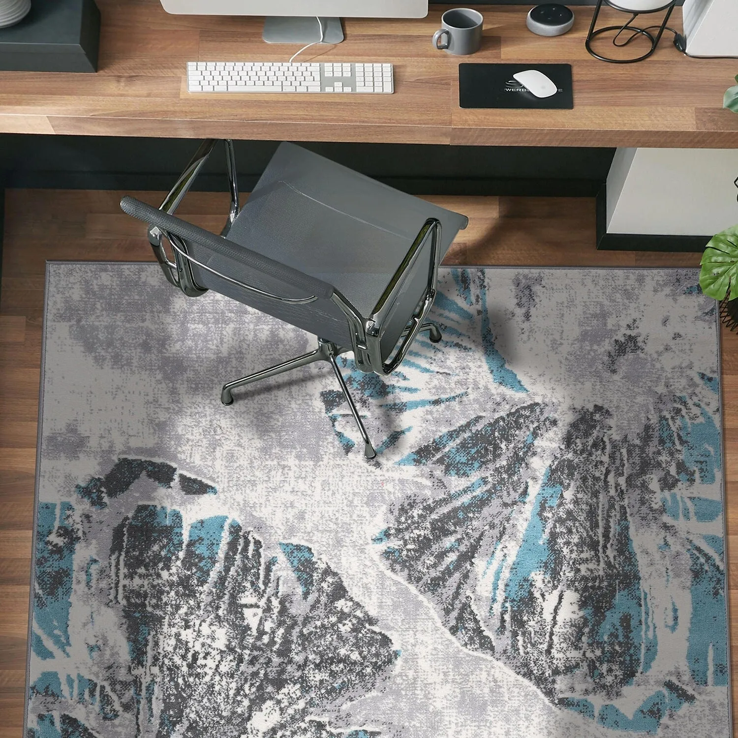 World Rug Gallery Contemporary Floral Area Rug