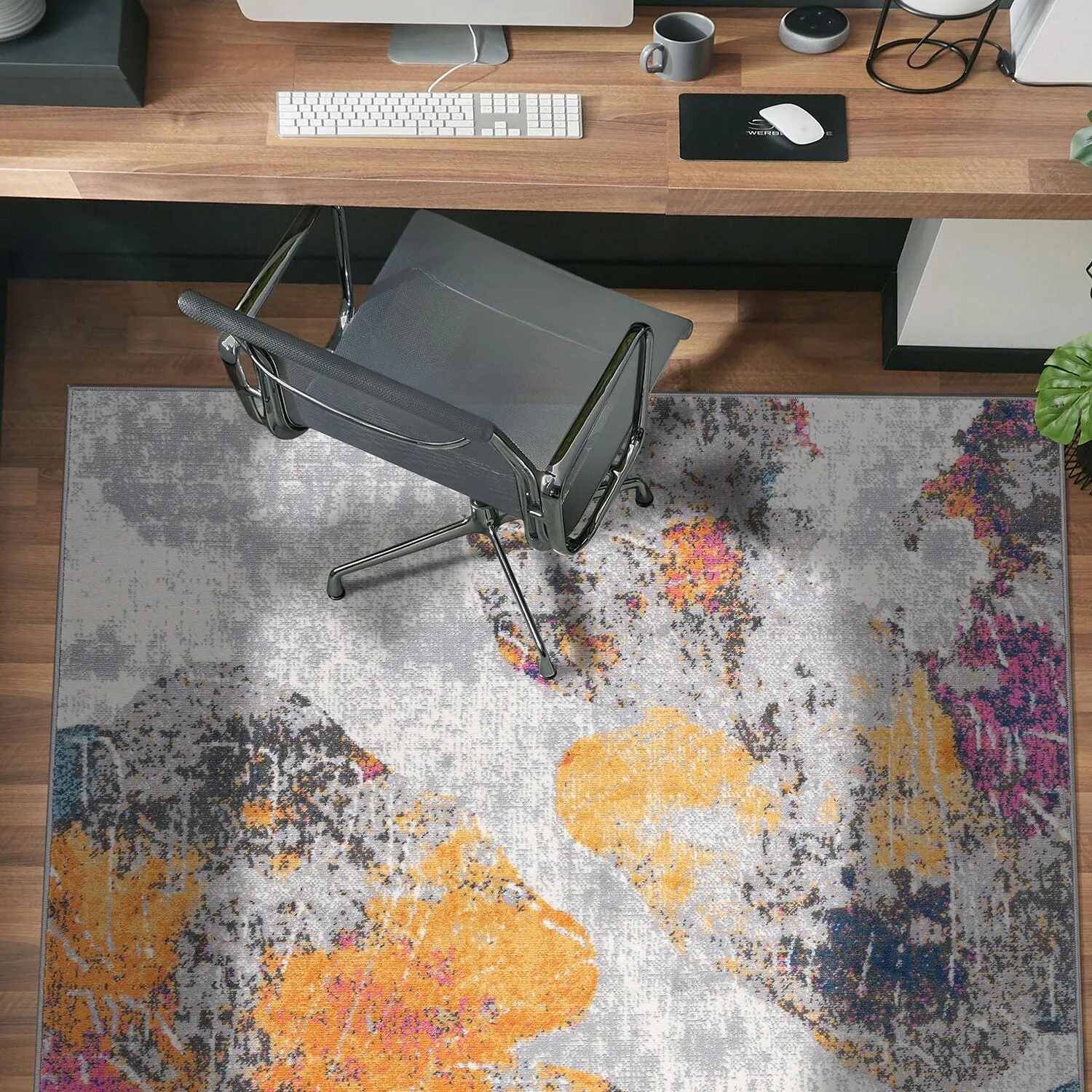 World Rug Gallery Contemporary Floral Area Rug