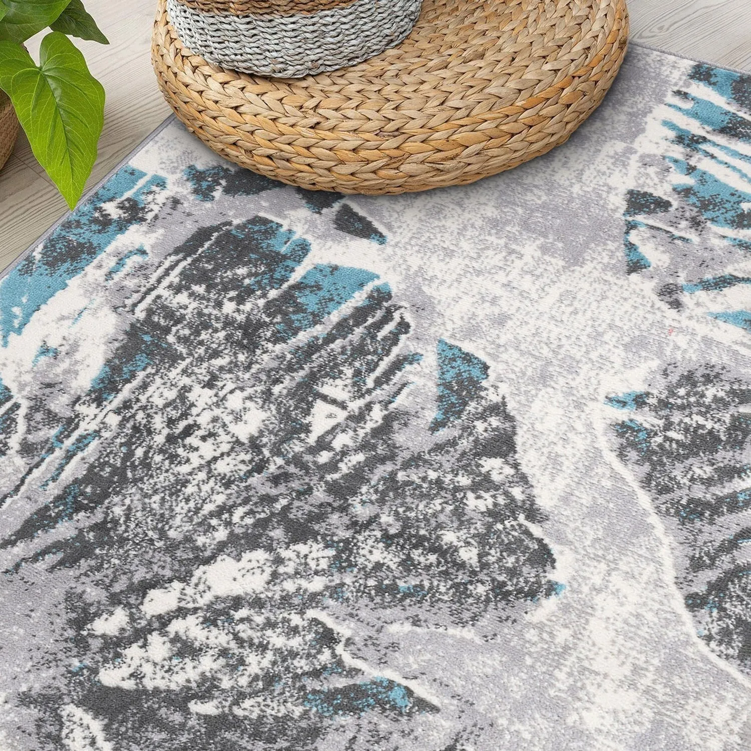 World Rug Gallery Contemporary Floral Area Rug