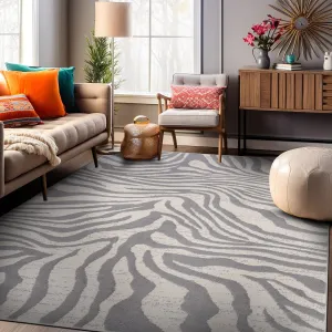 World Rug Gallery Contemporary Lines Area Rug