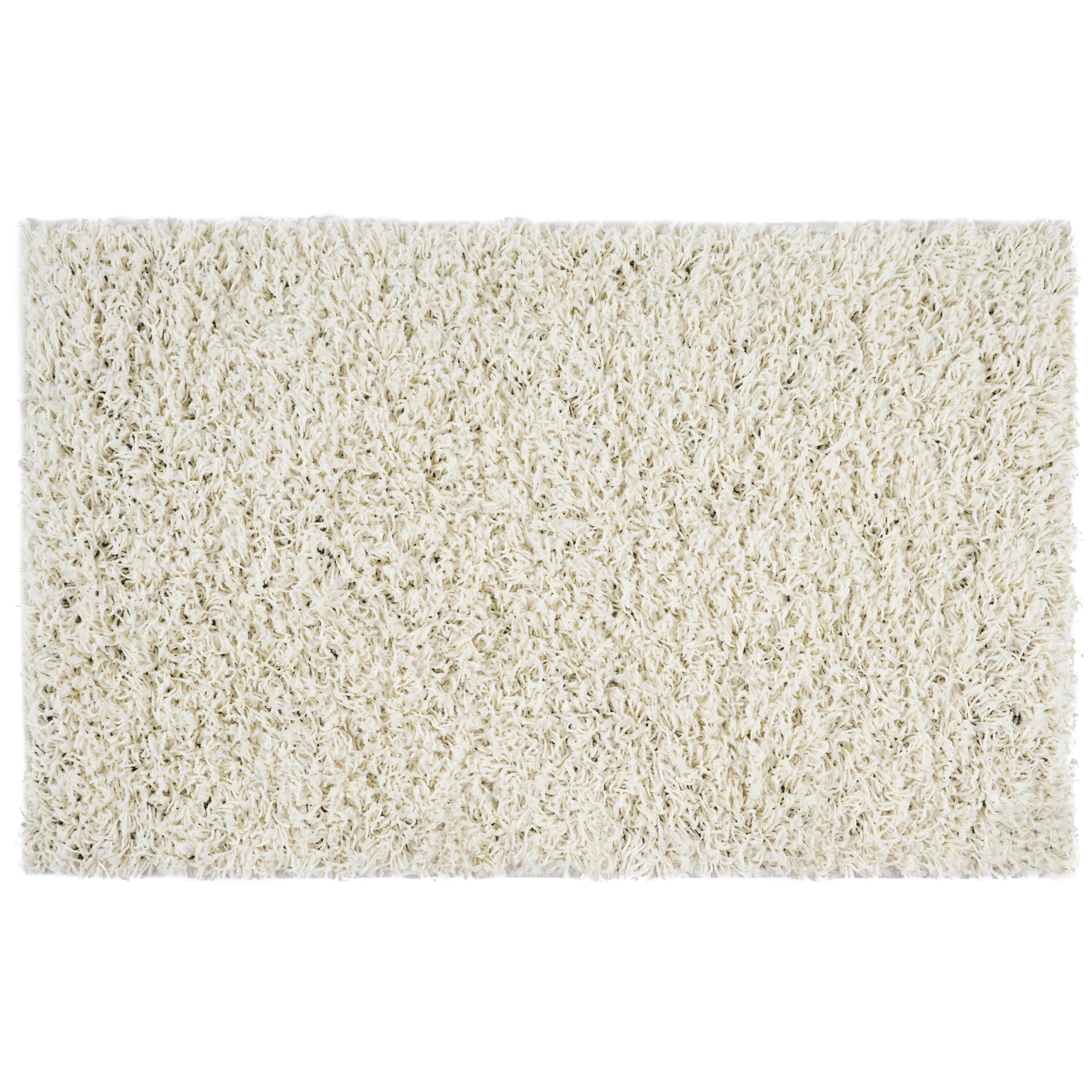 World Rug Gallery Contemporary Solid Cozy Plush Shag Area Rug
