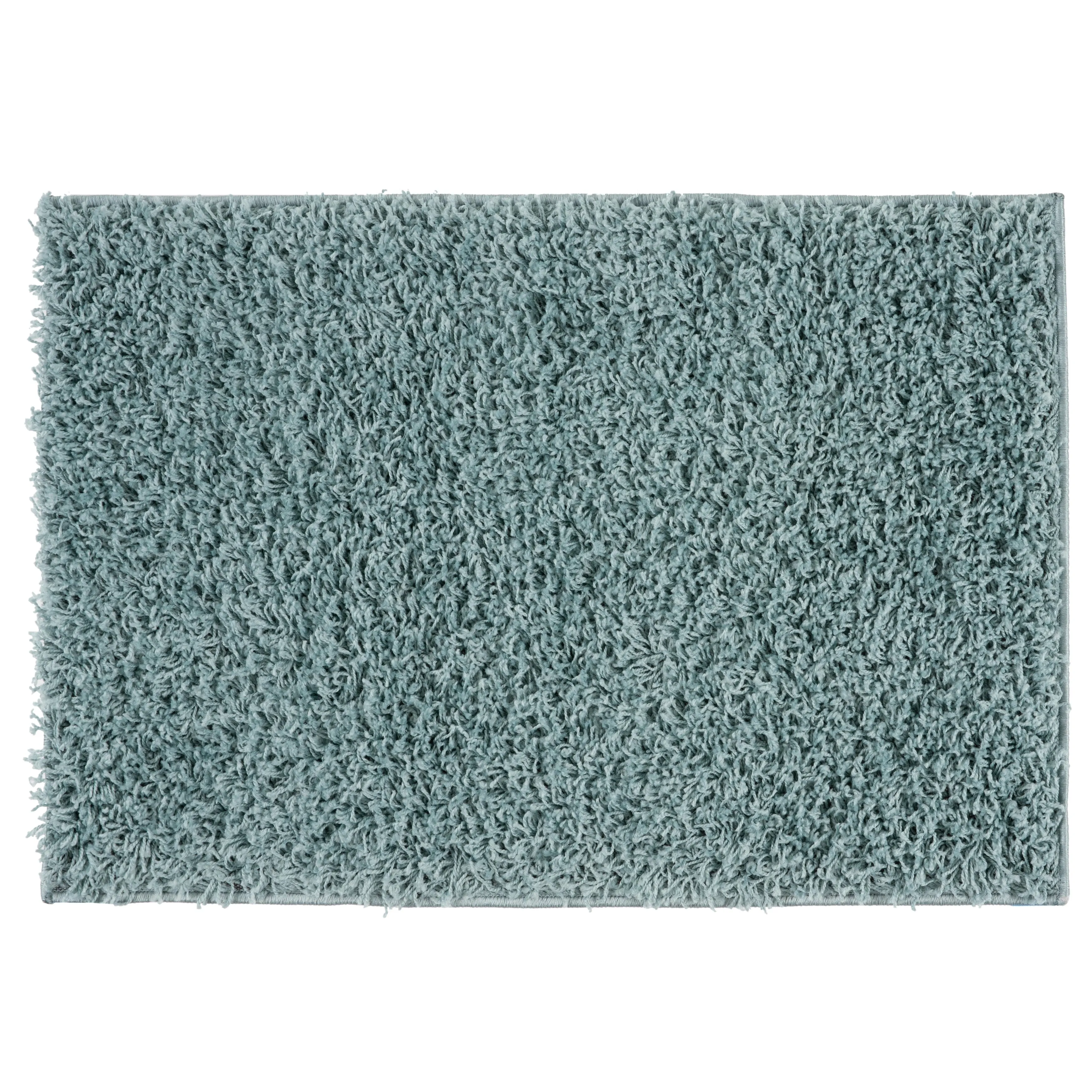 World Rug Gallery Contemporary Solid Cozy Plush Shag Area Rug