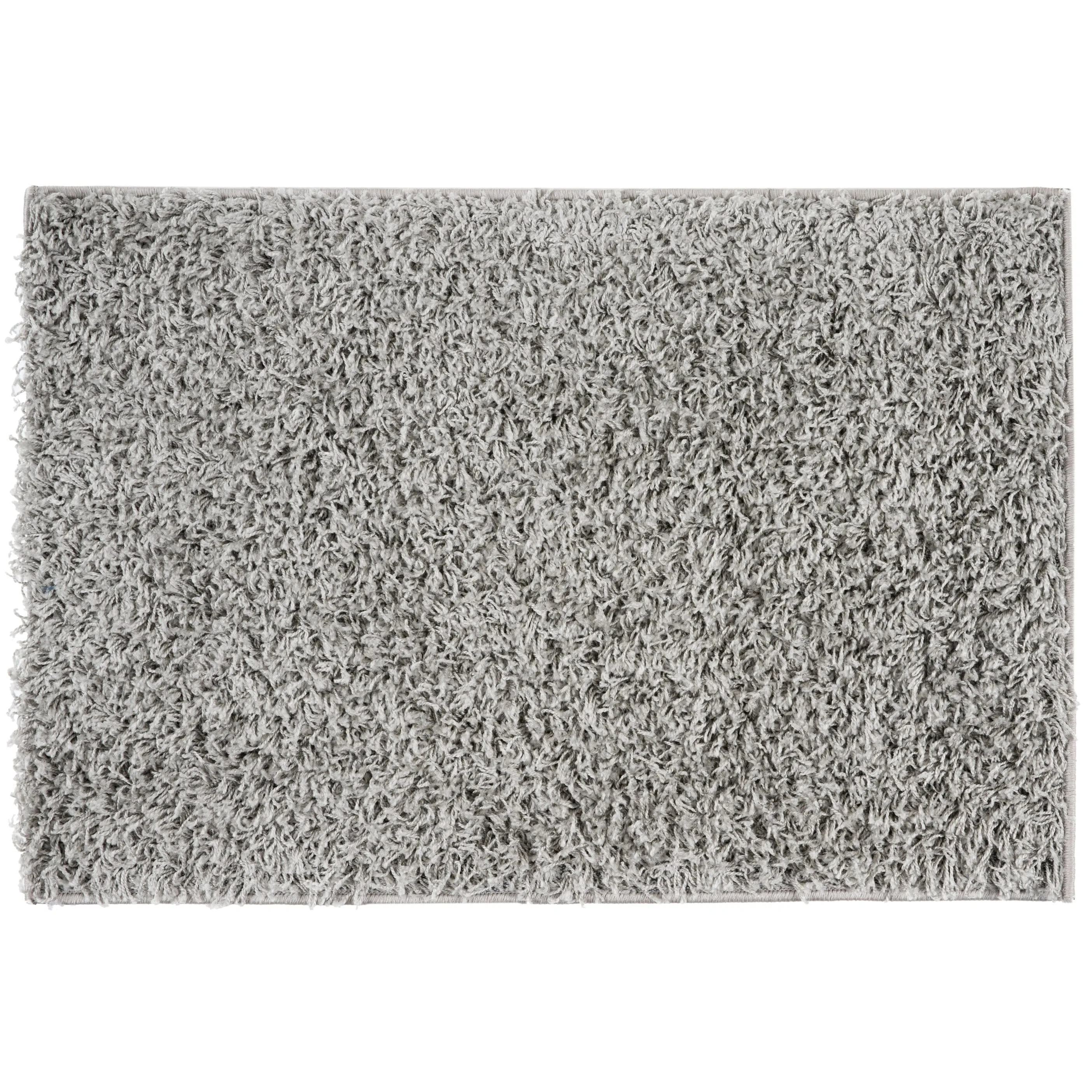 World Rug Gallery Contemporary Solid Cozy Plush Shag Area Rug