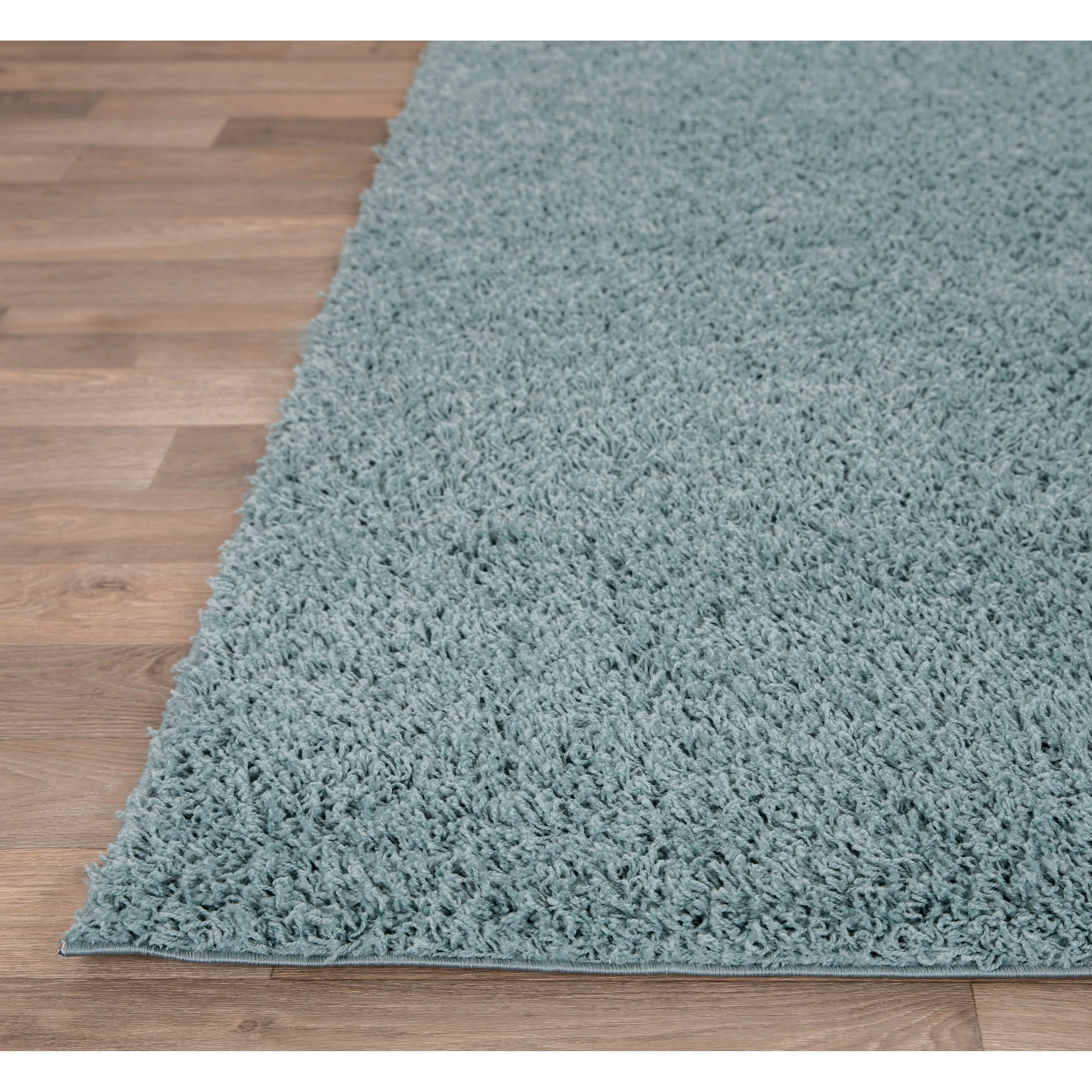 World Rug Gallery Contemporary Solid Cozy Plush Shag Area Rug