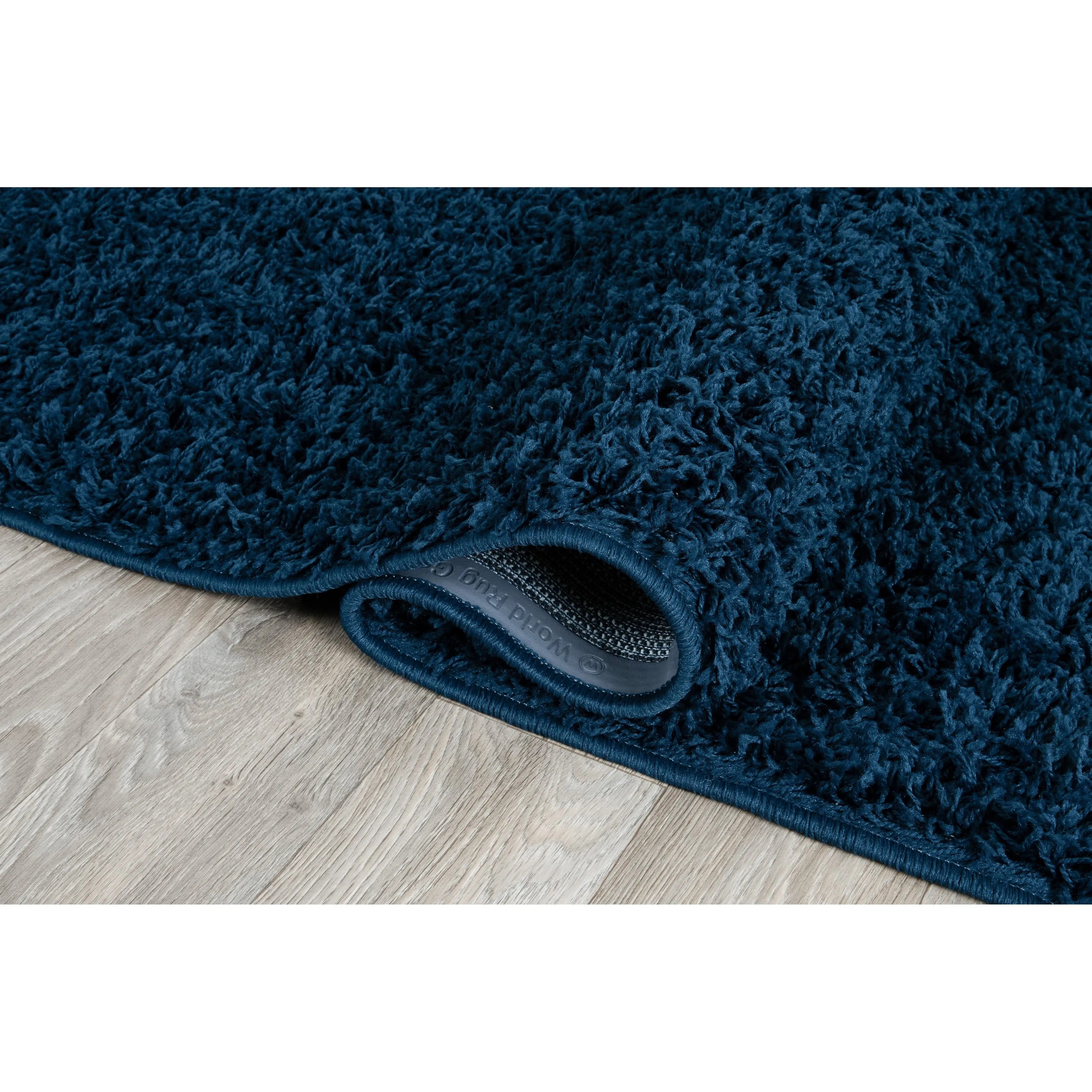 World Rug Gallery Contemporary Solid Cozy Plush Shag Area Rug