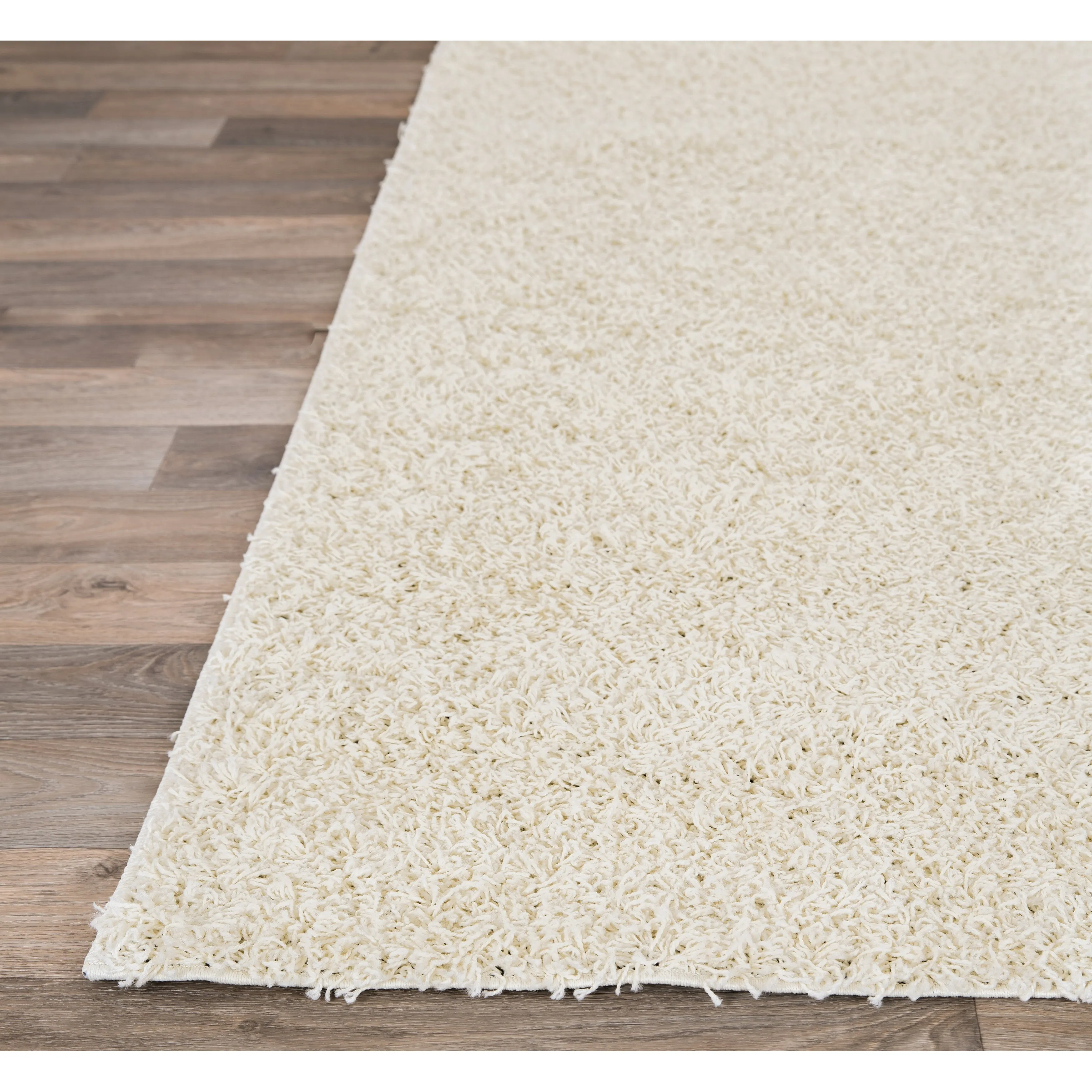 World Rug Gallery Contemporary Solid Cozy Plush Shag Area Rug