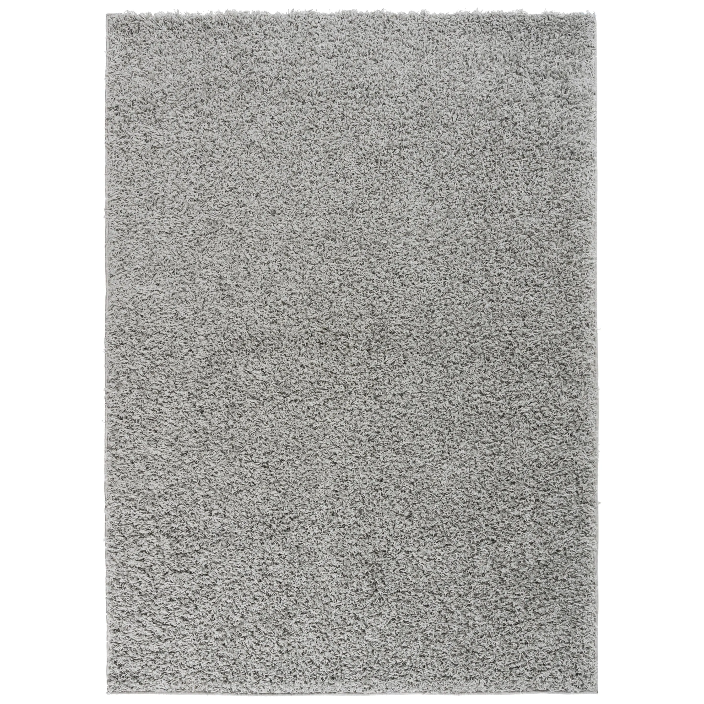 World Rug Gallery Contemporary Solid Cozy Plush Shag Area Rug